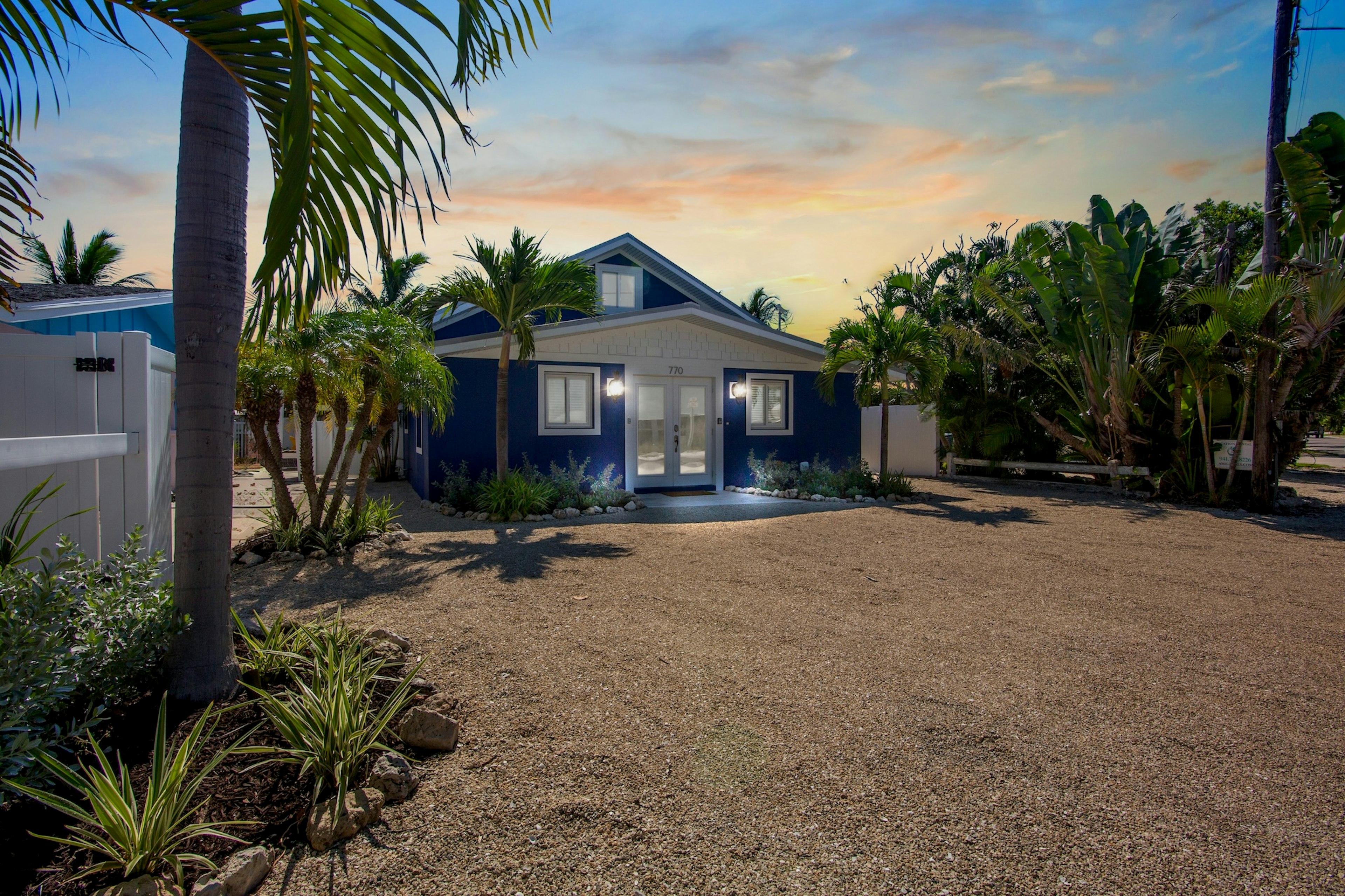 Welcoming front entrance