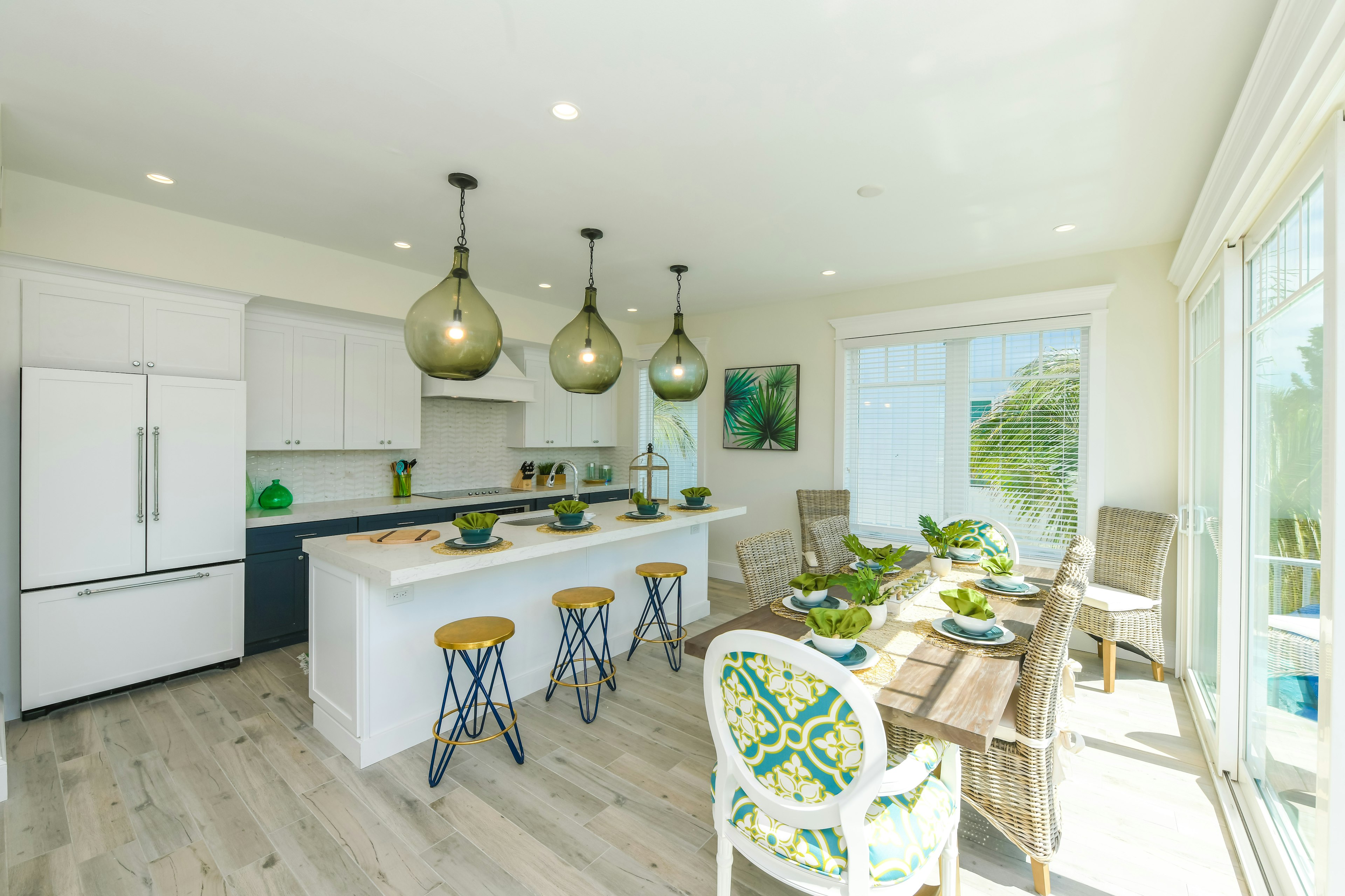 Kitchen and Dining Area