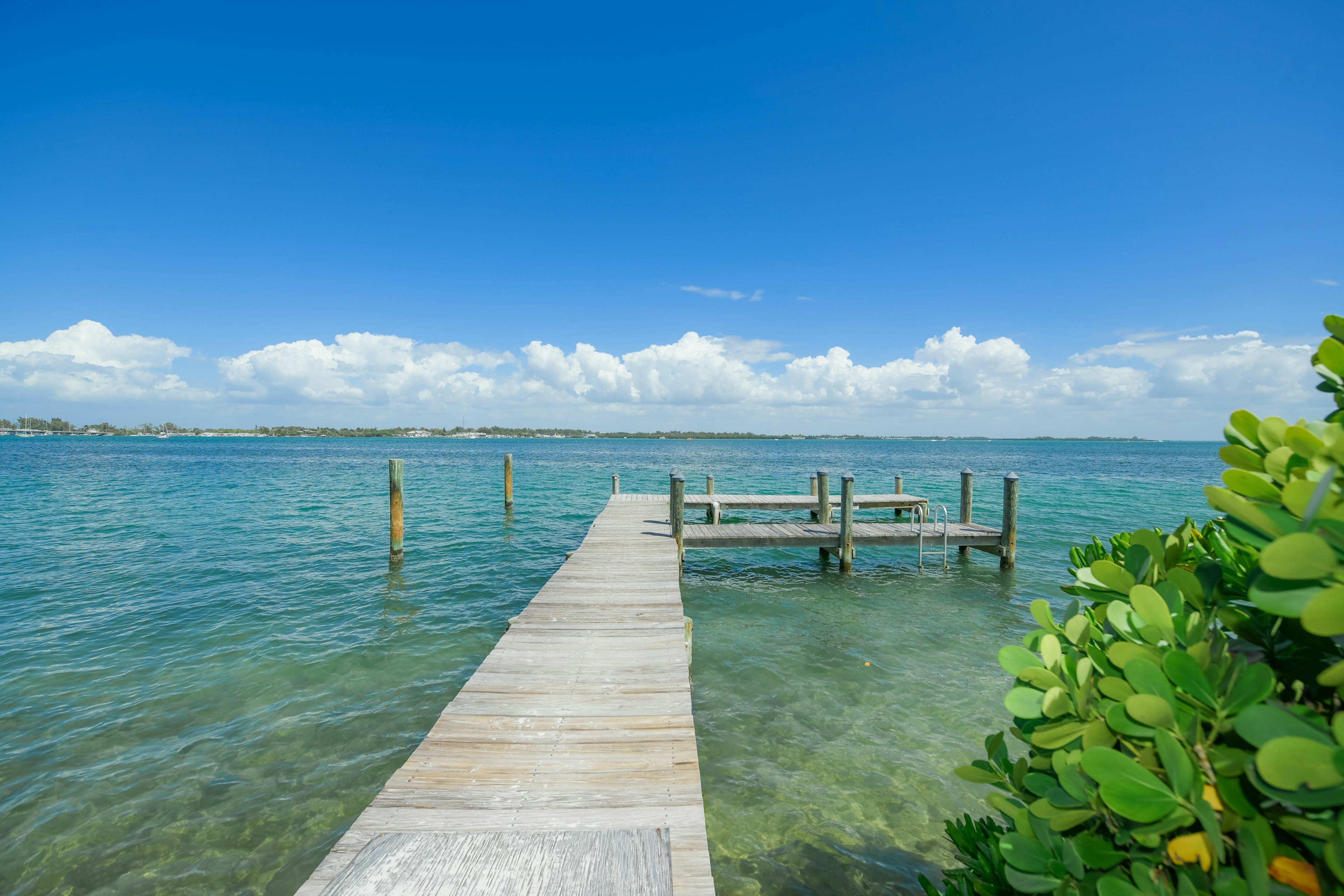 Private Bayfront Dock