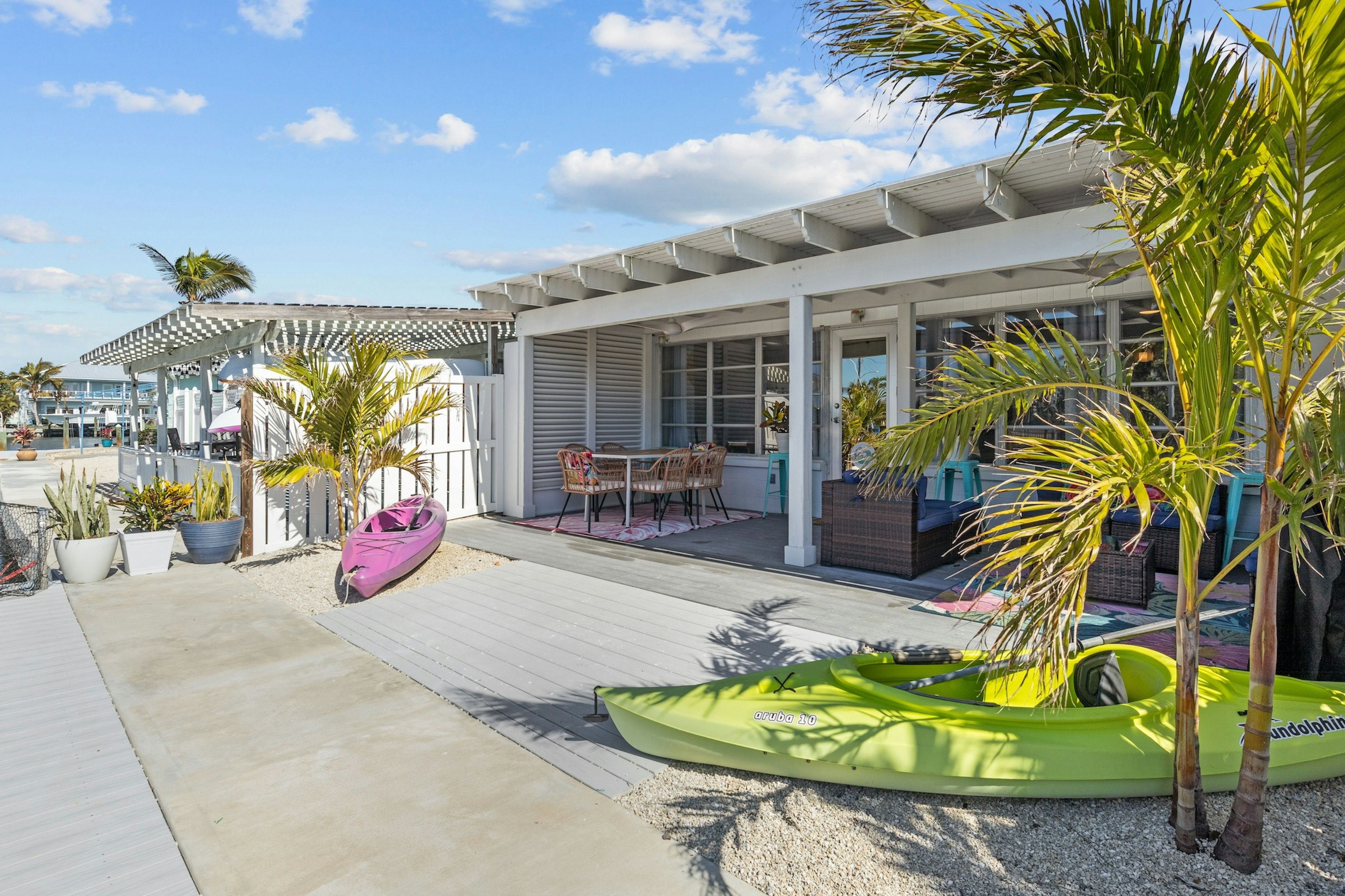 Canal Front Patio