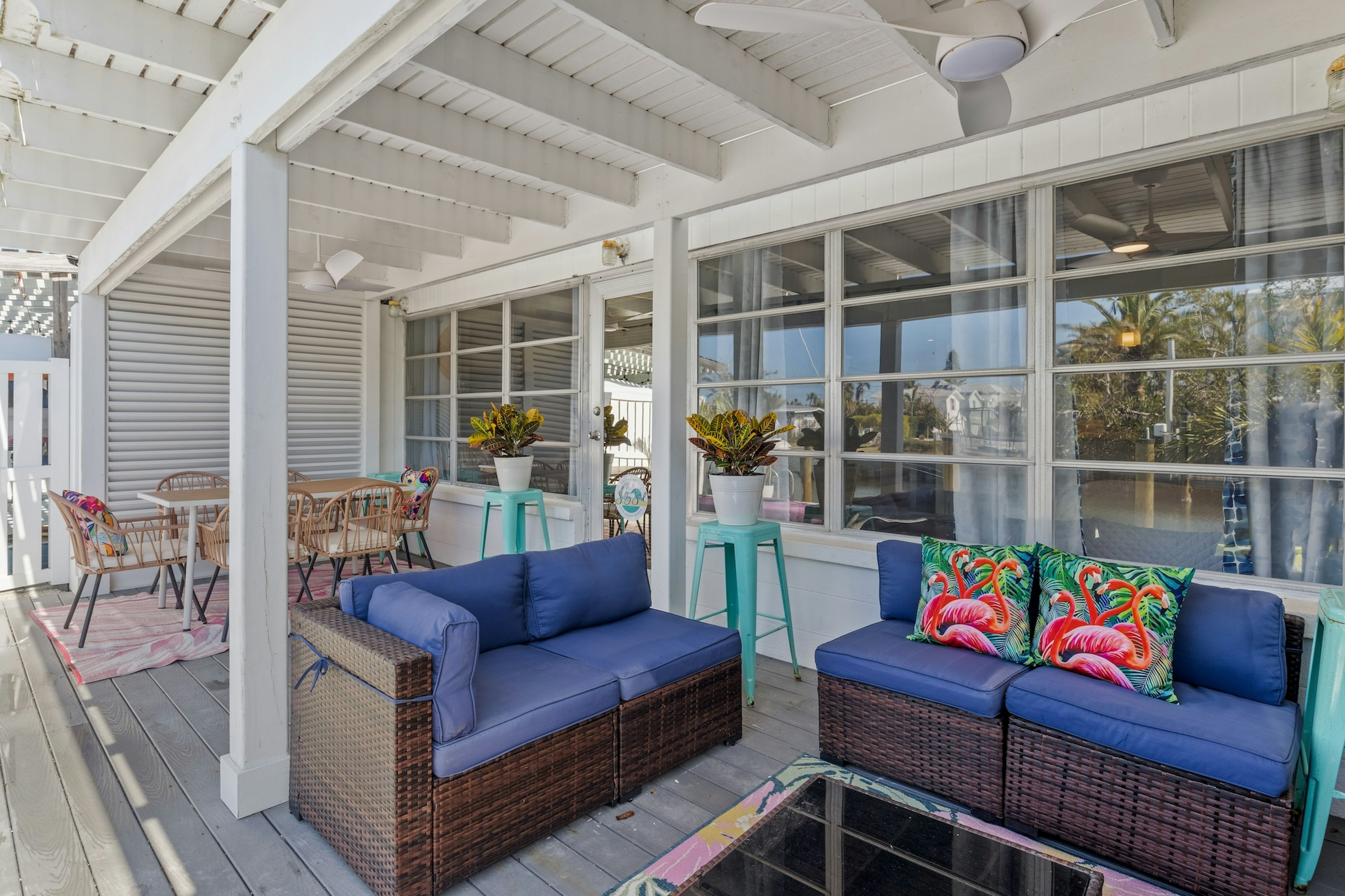 Outdoor Lounge Area