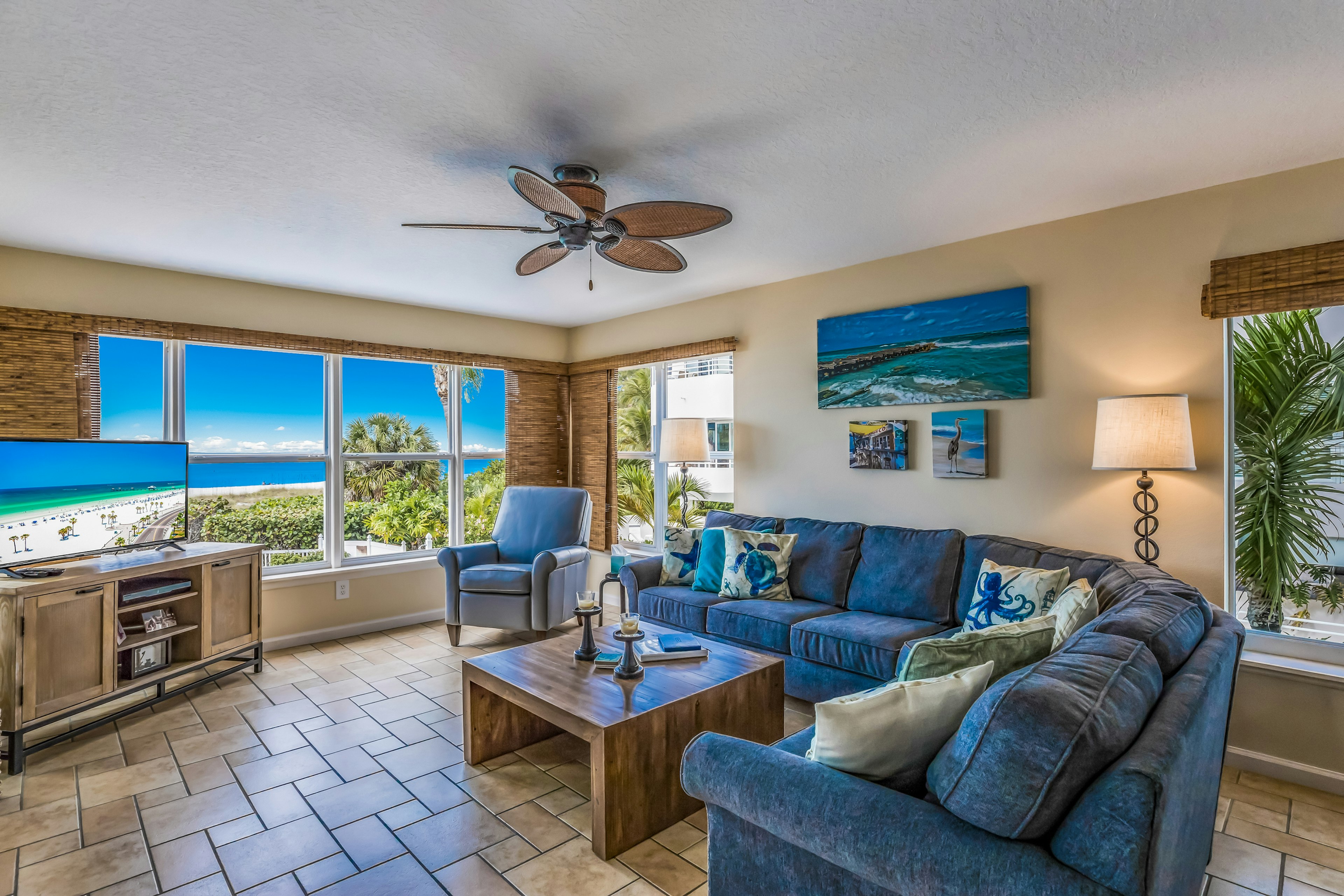 Open Concept and Comfy Living Area