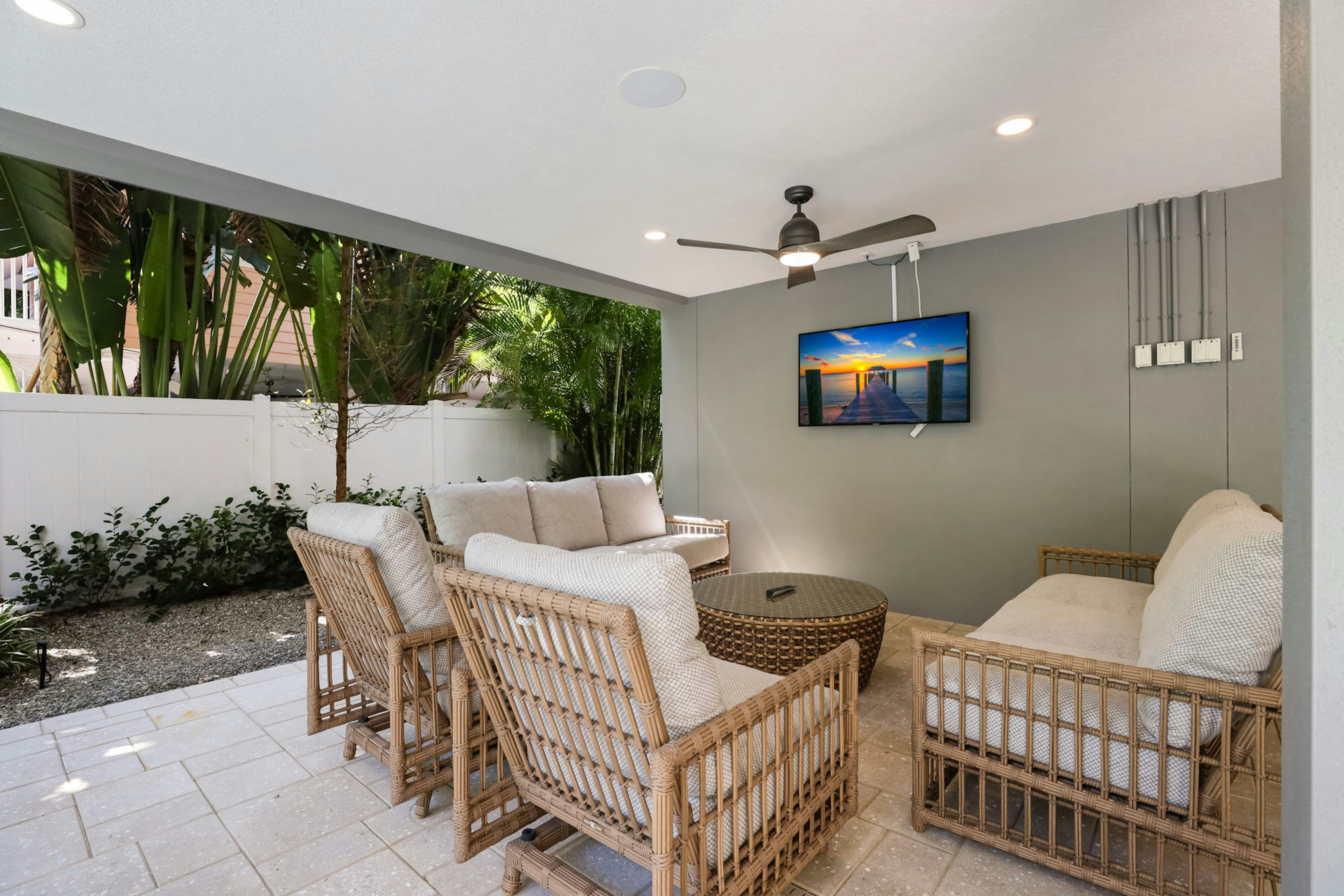 Outdoor Covered Seating