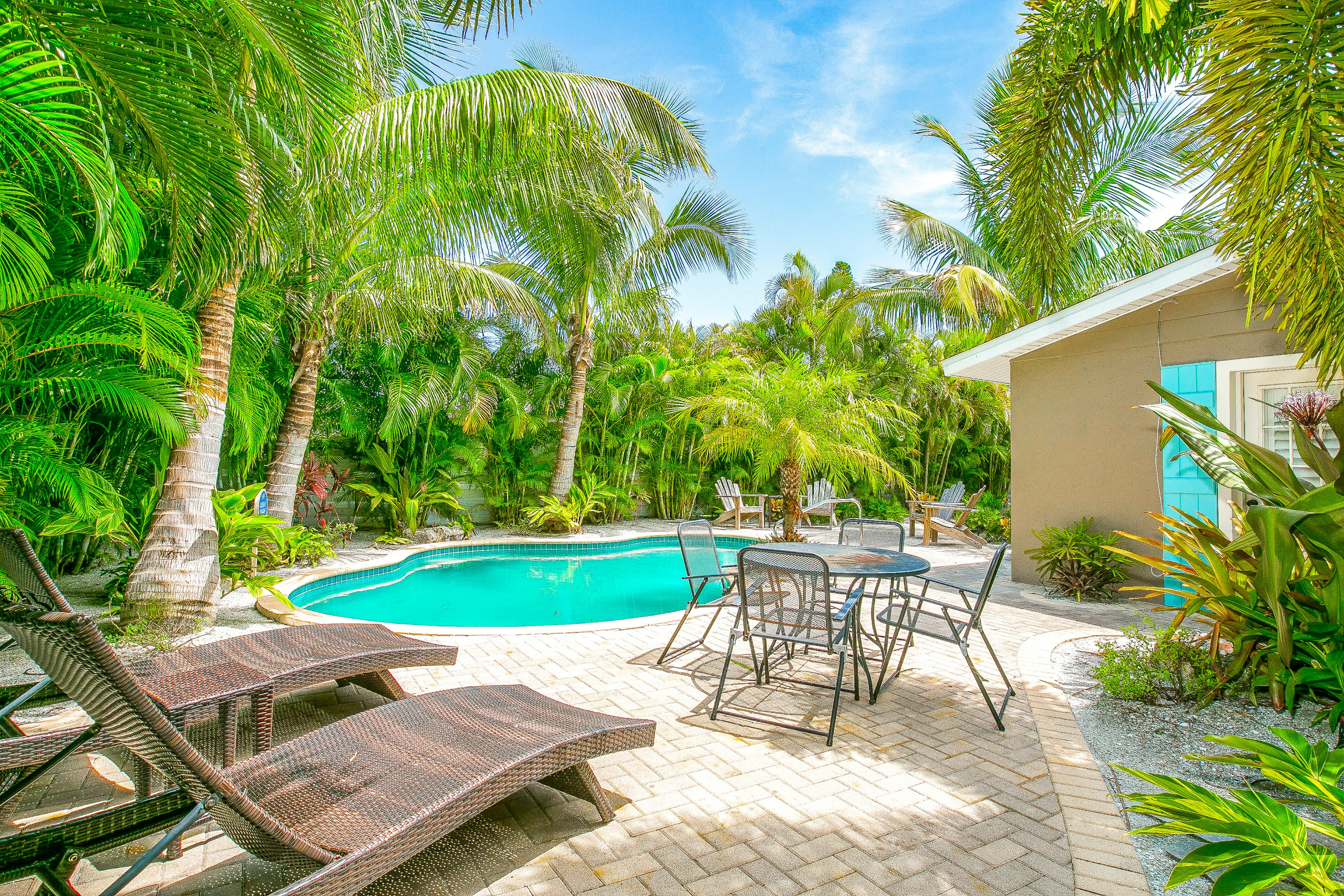 Private Pool and Seating