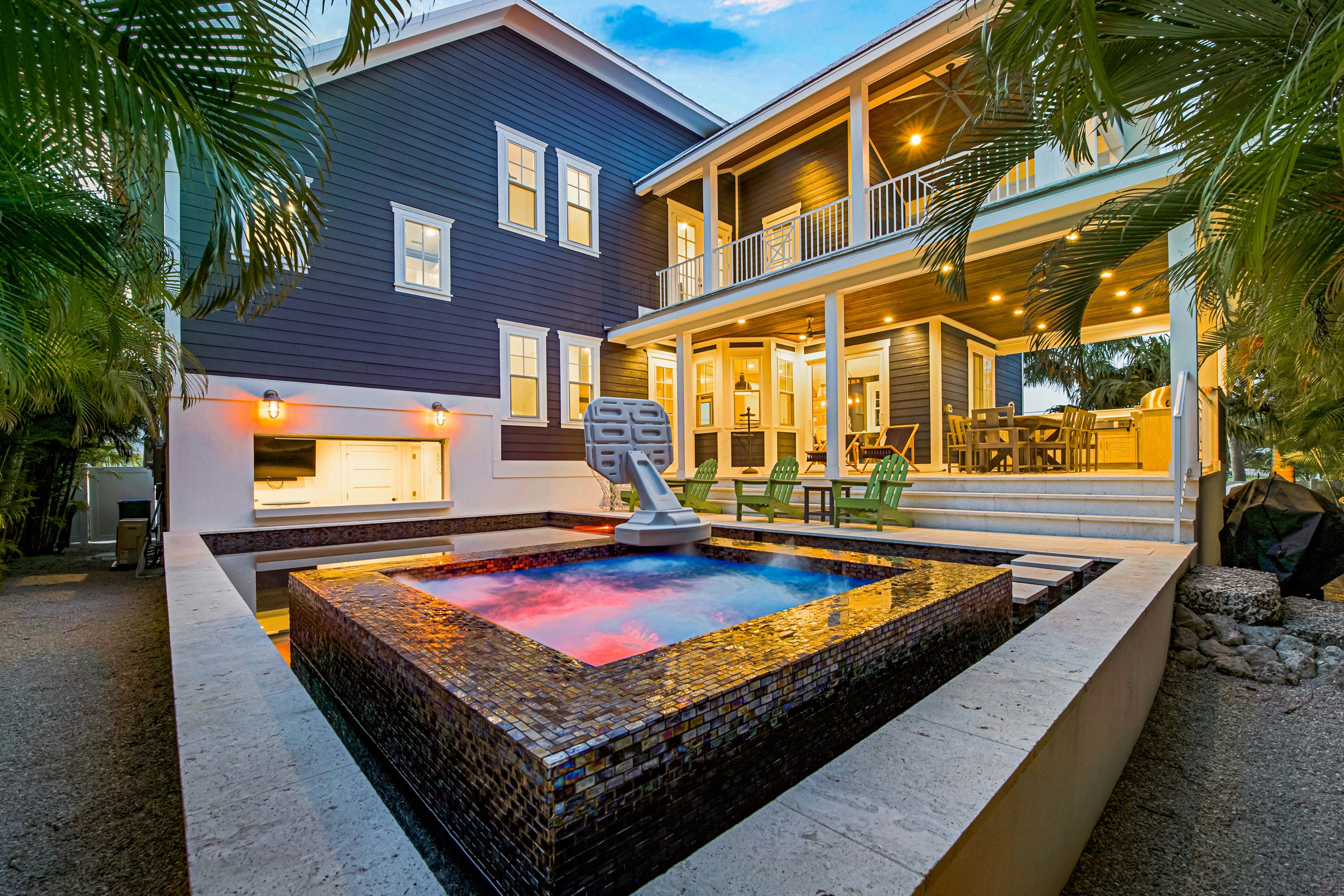 Outdoor Spa View