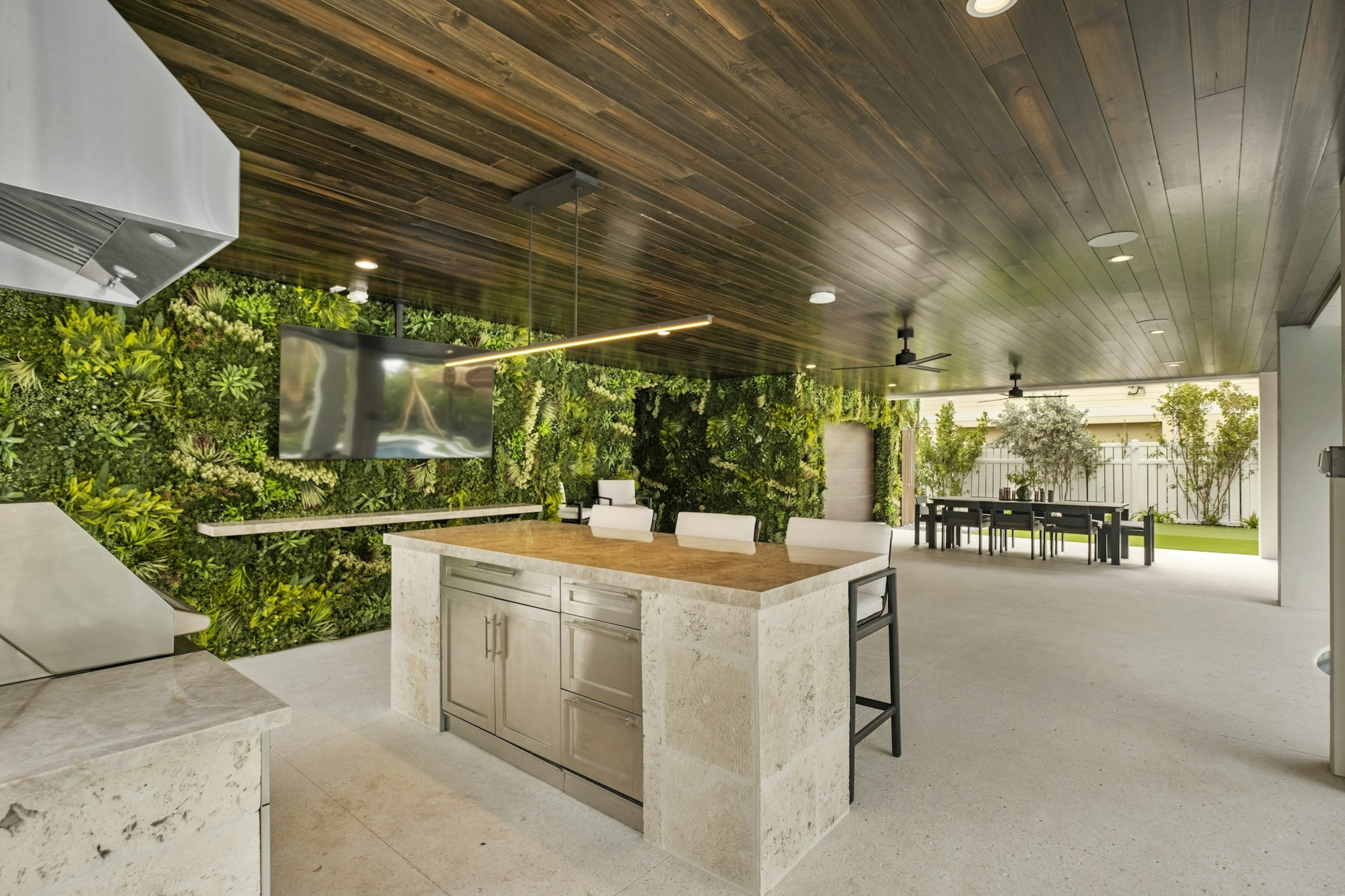 Outdoor kitchen