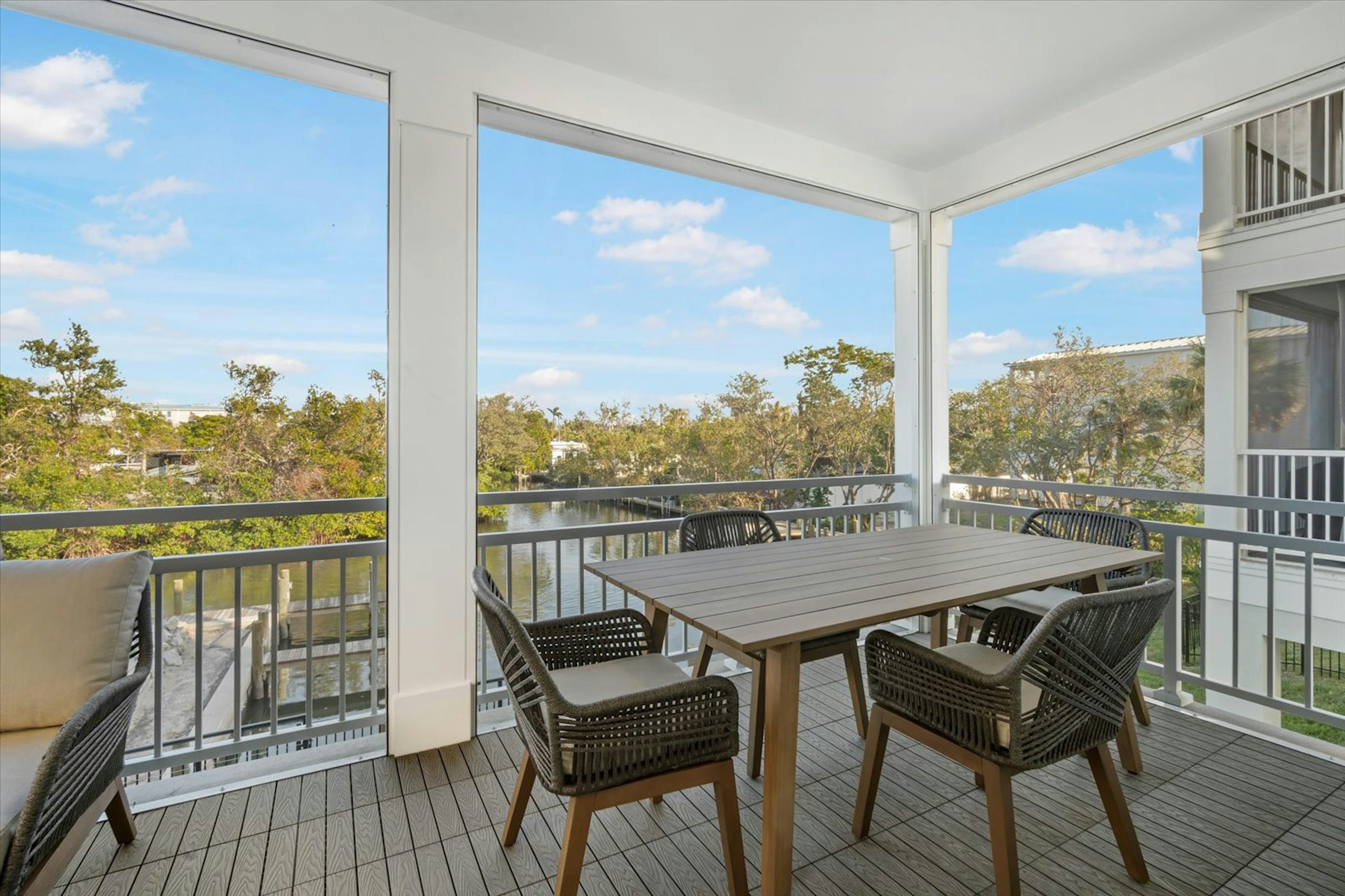 Main Floor Balcony Dining