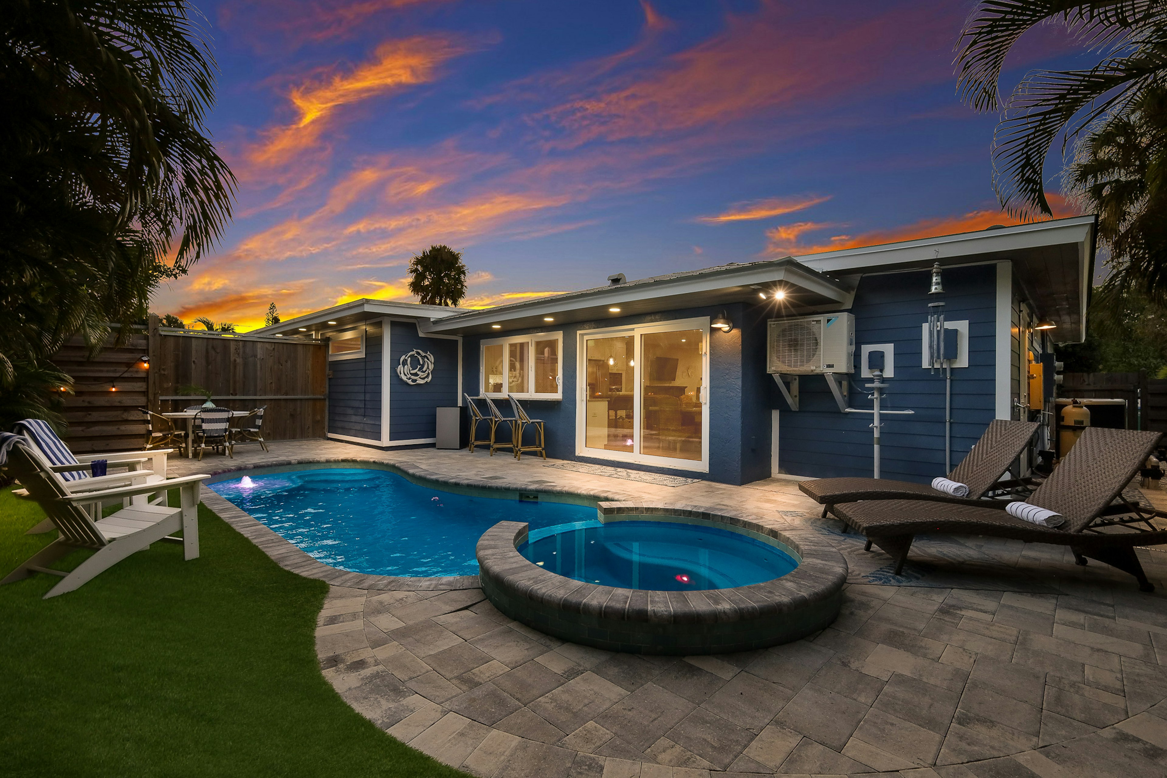 Outdoor Oasis and Pool