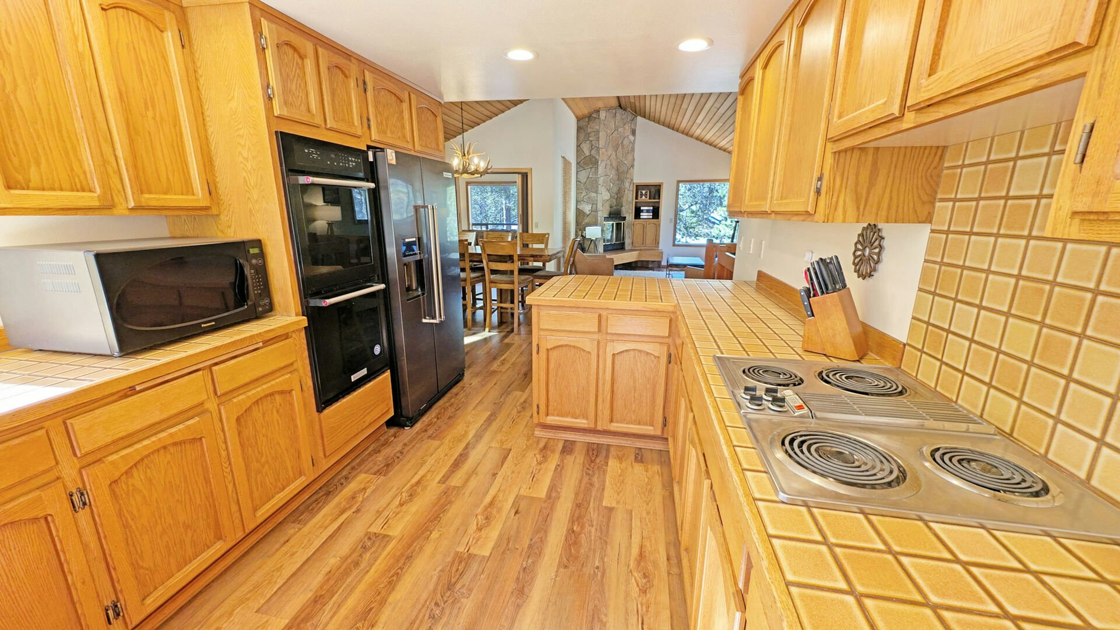 The stovetop is being replaced in Spring 2025