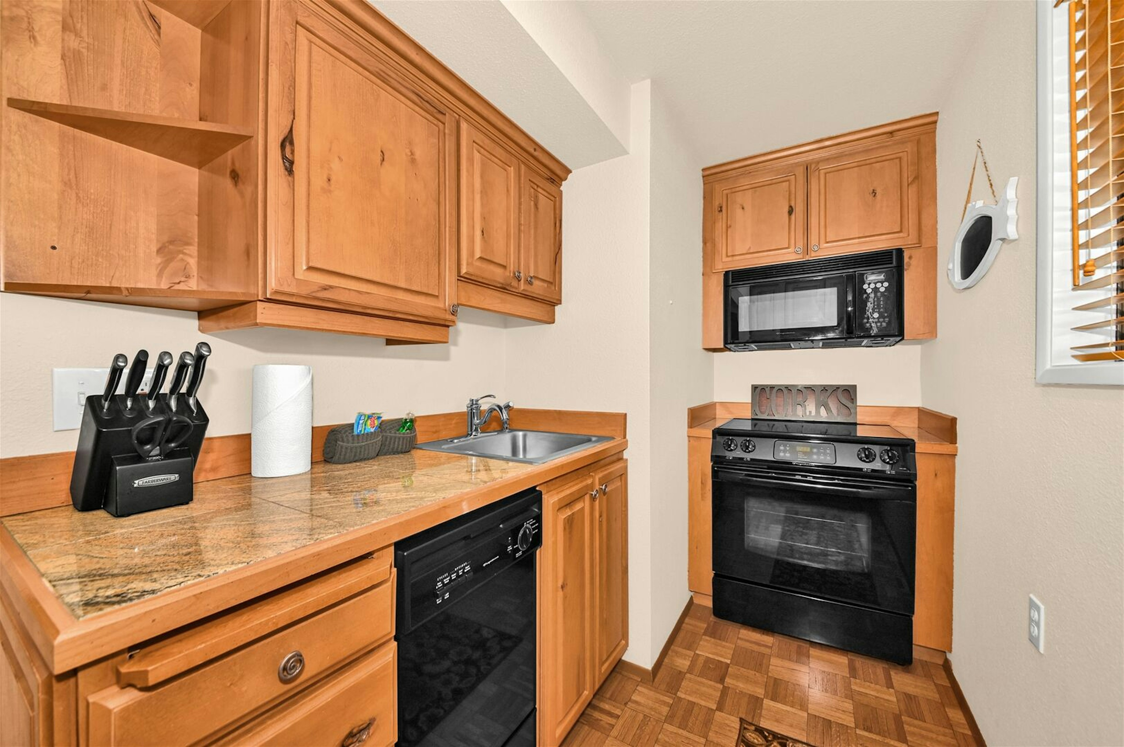 A kitchenette