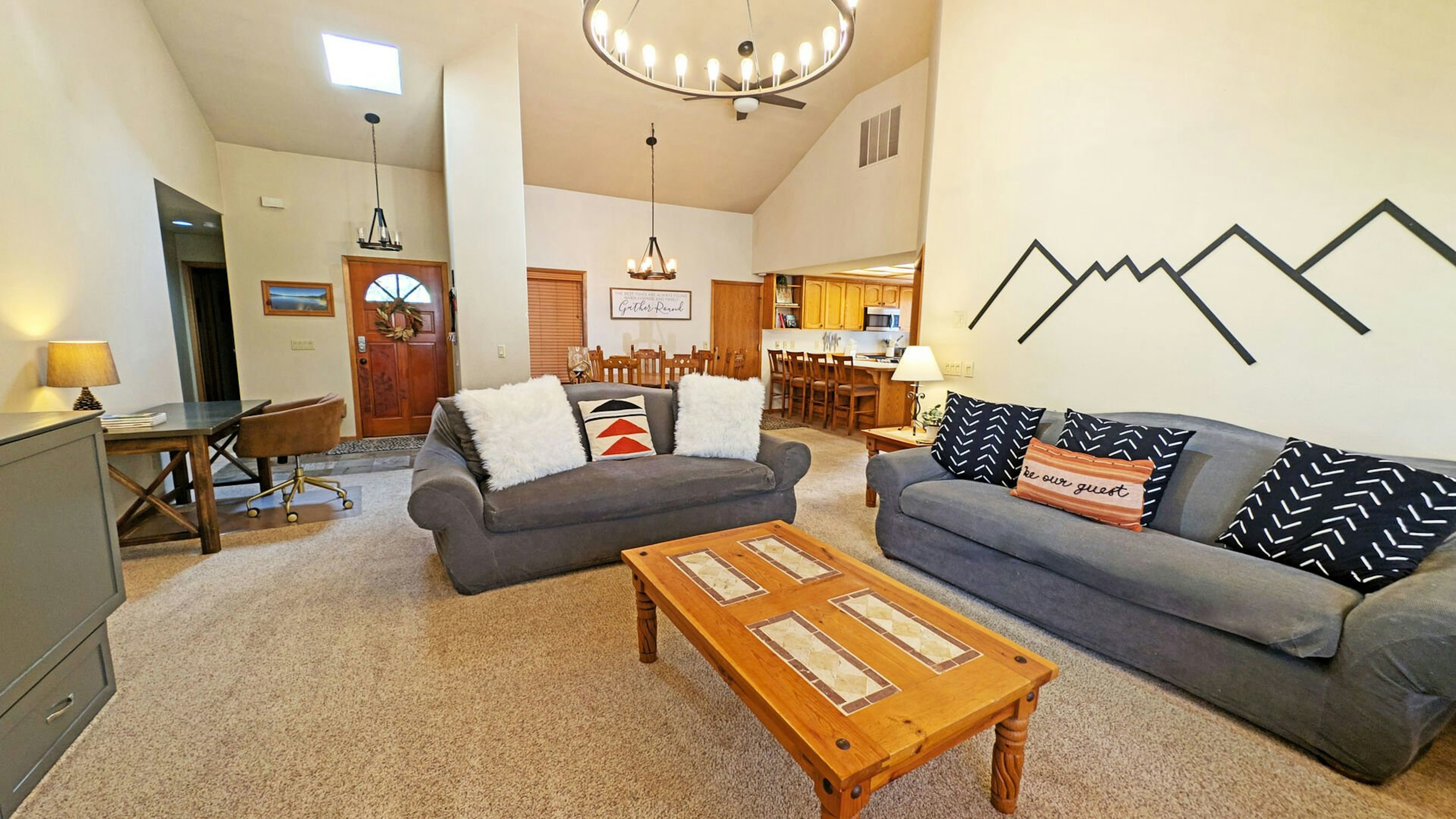 Main are includes Living, Dining and Kitchen