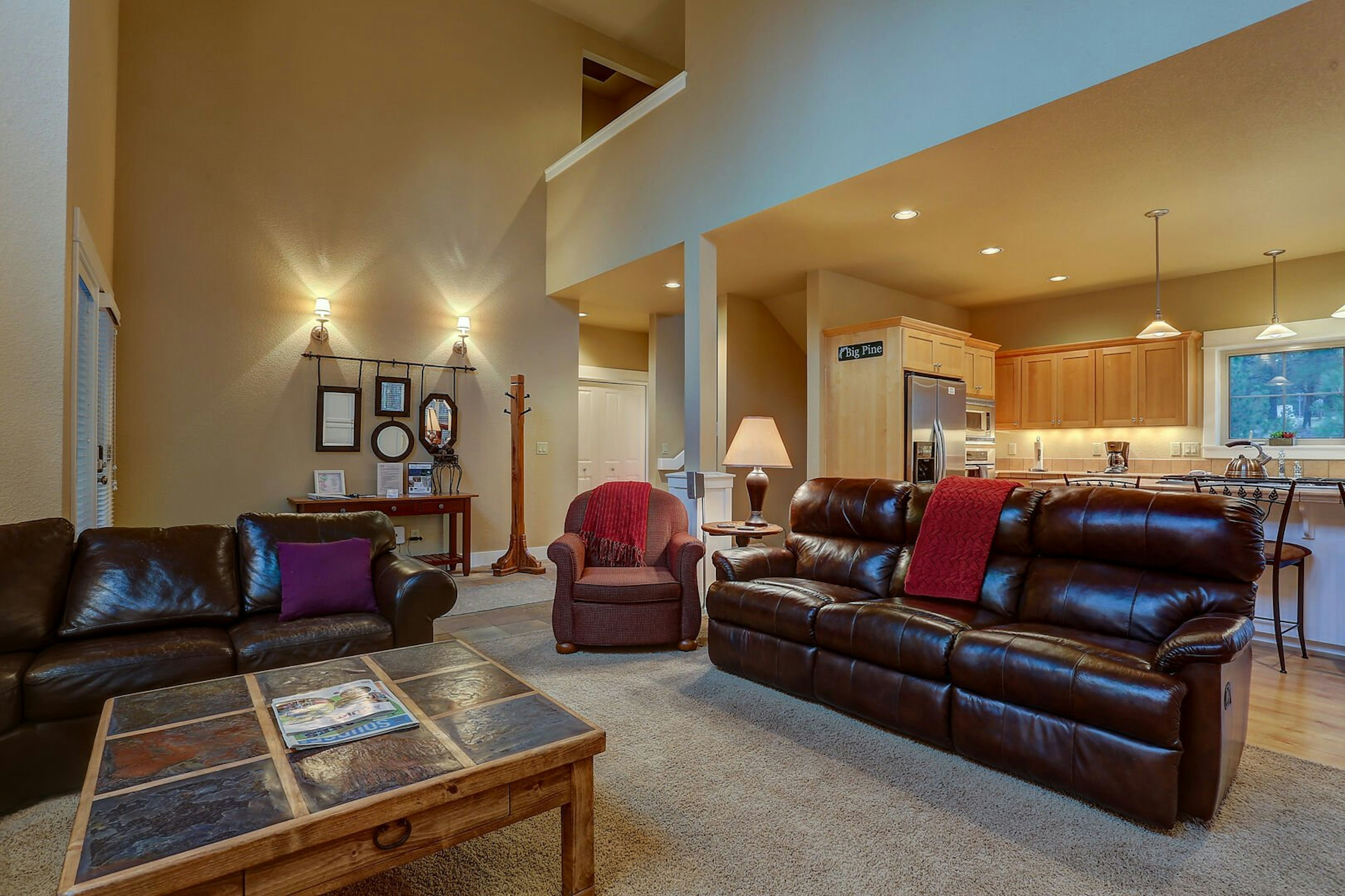 Family Room and Foyer