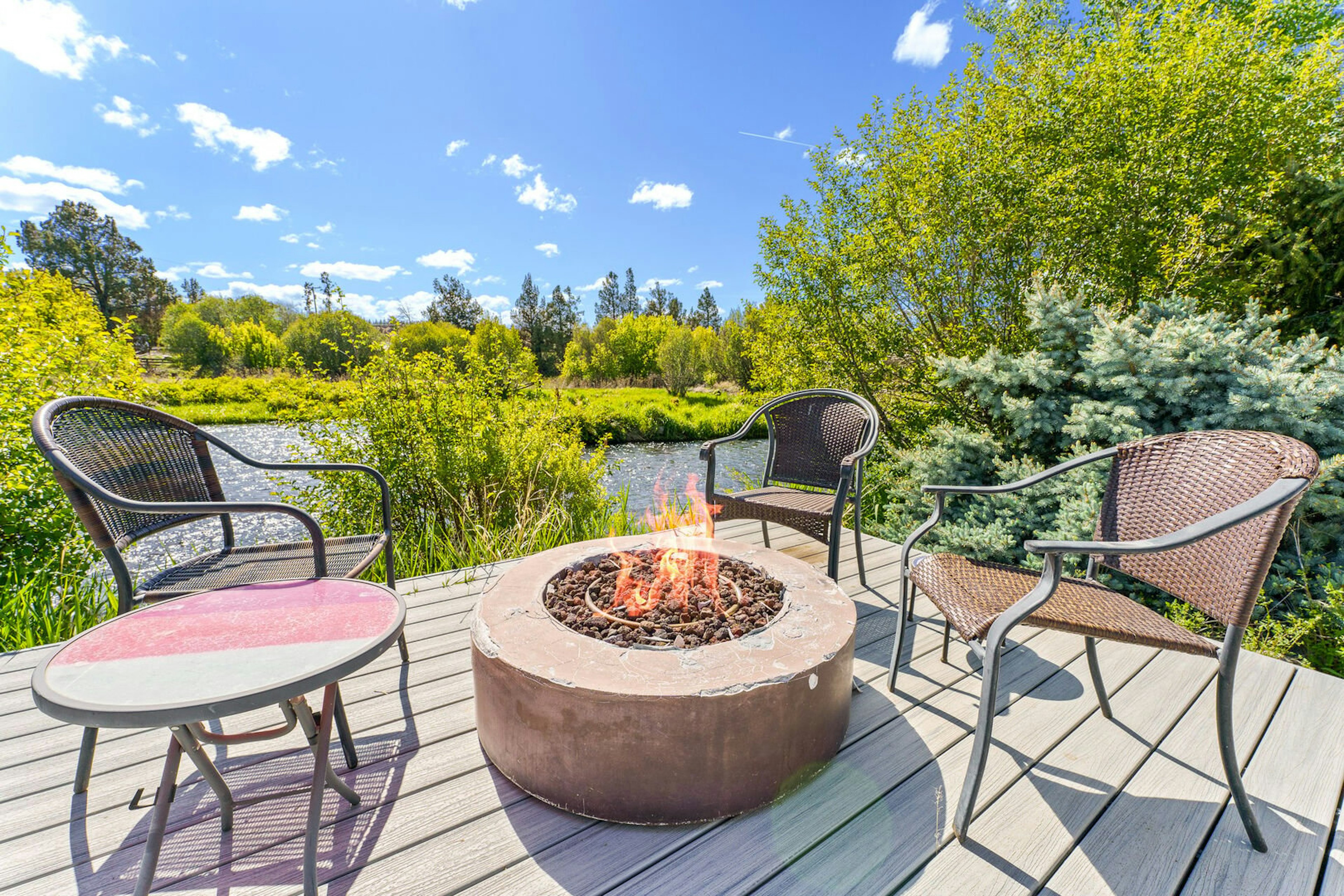 Deck Fire Pit