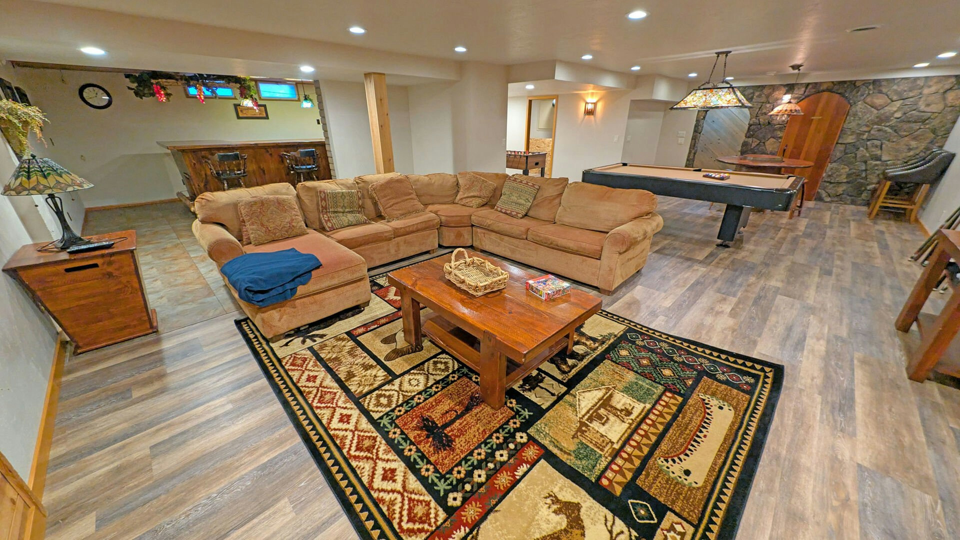 Poplar 35 - Basement Entertainment area