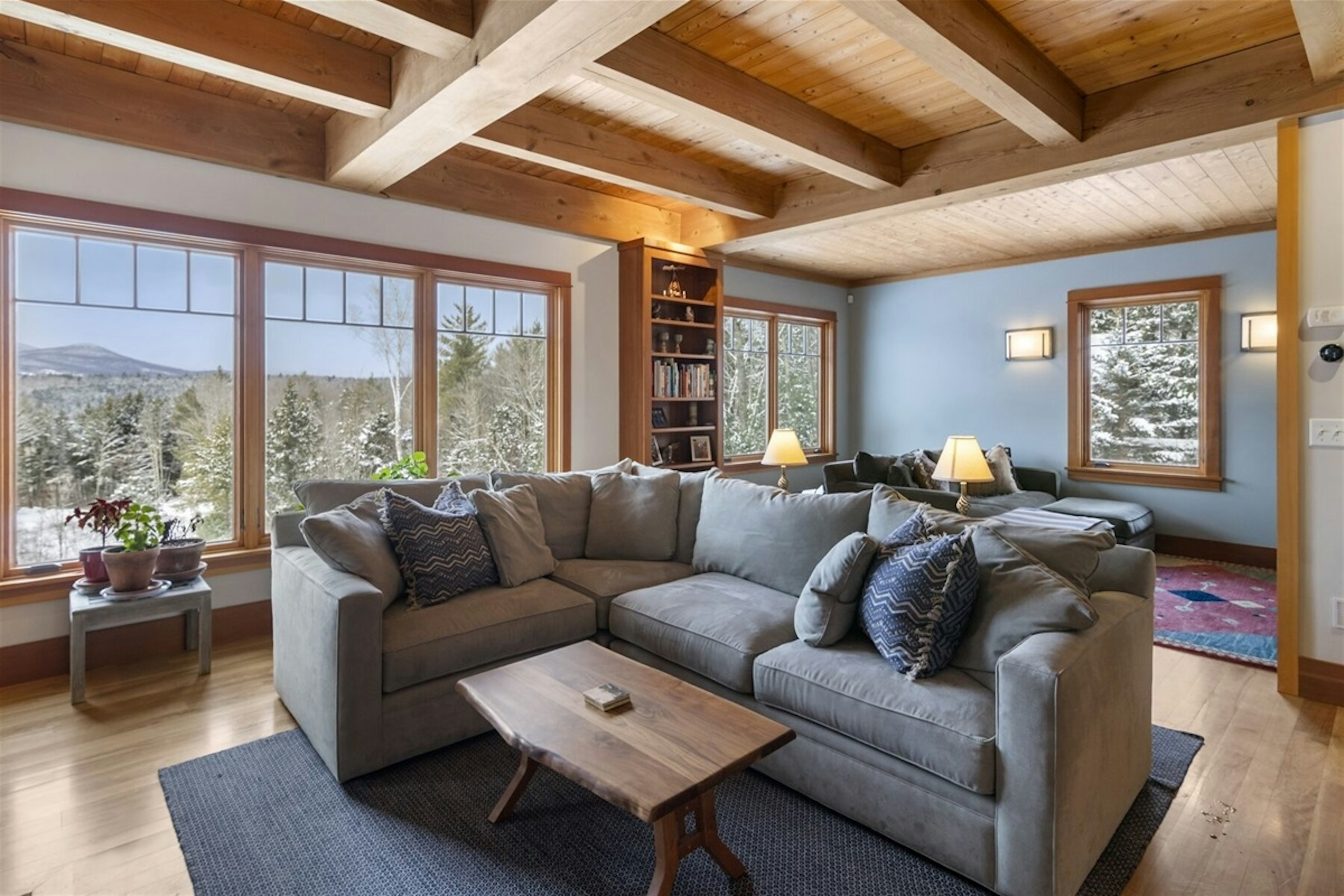 Cozy up by the Fire and Enjoy the View