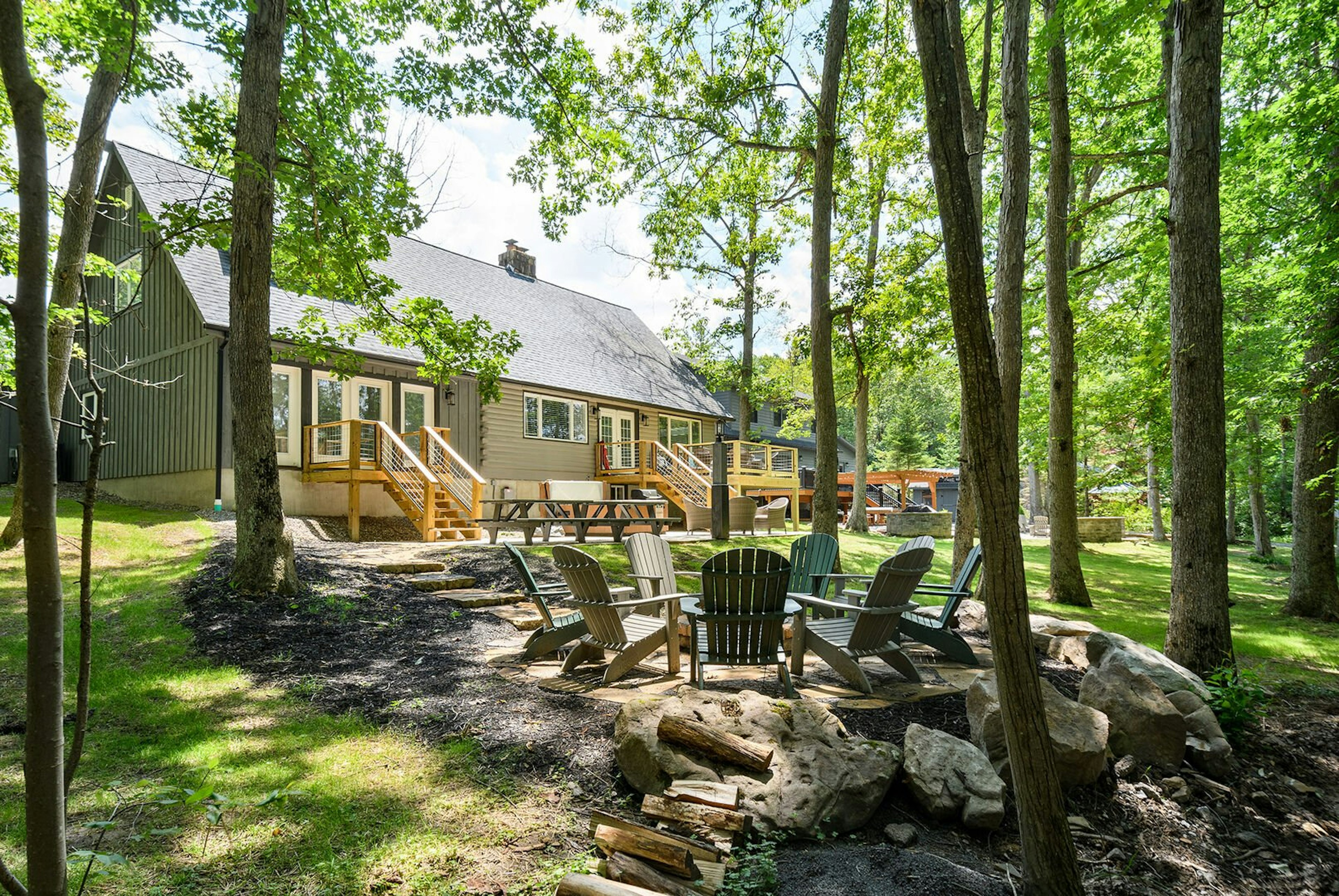 Back of home