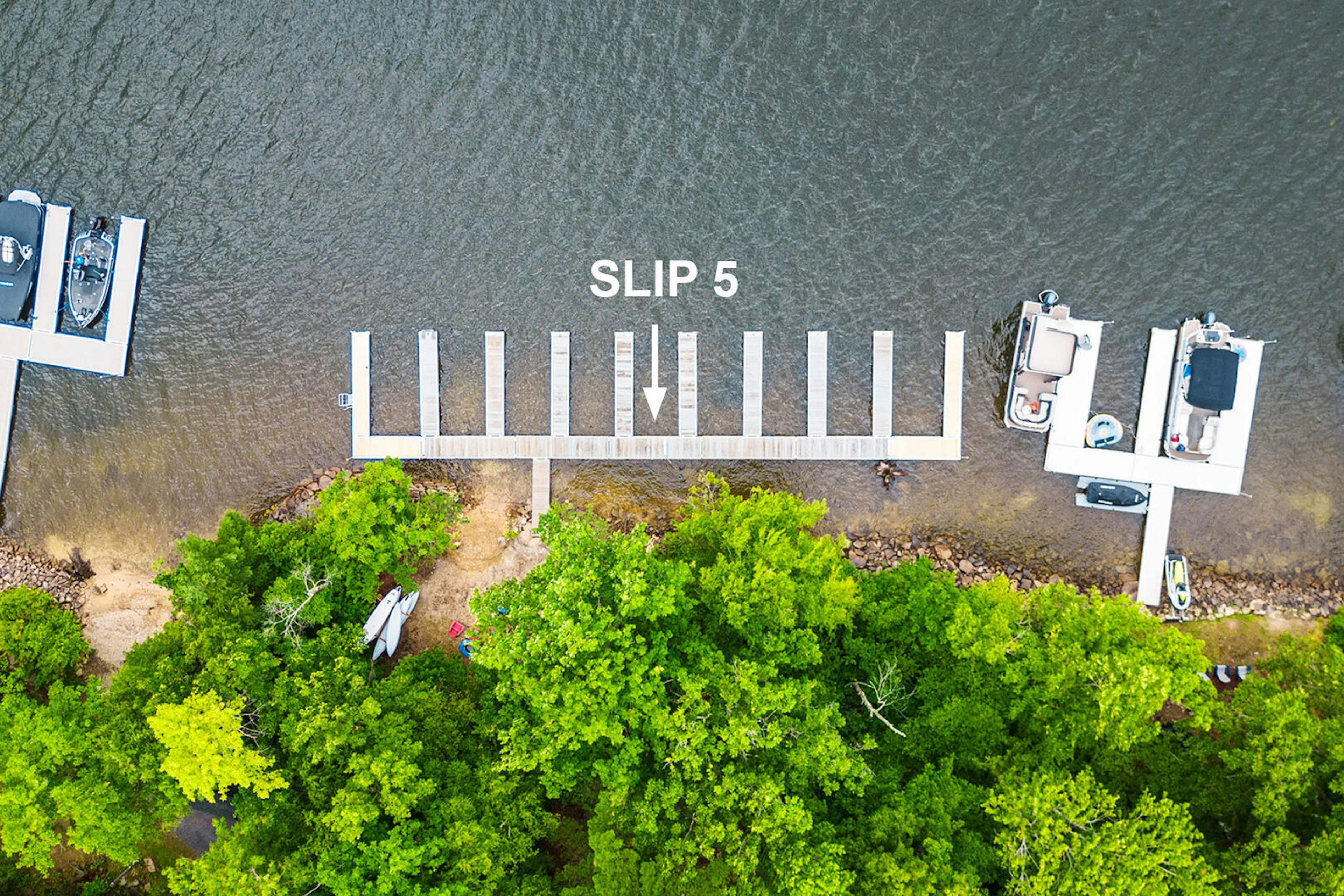 Ferndale's assigned dock slip is #5.