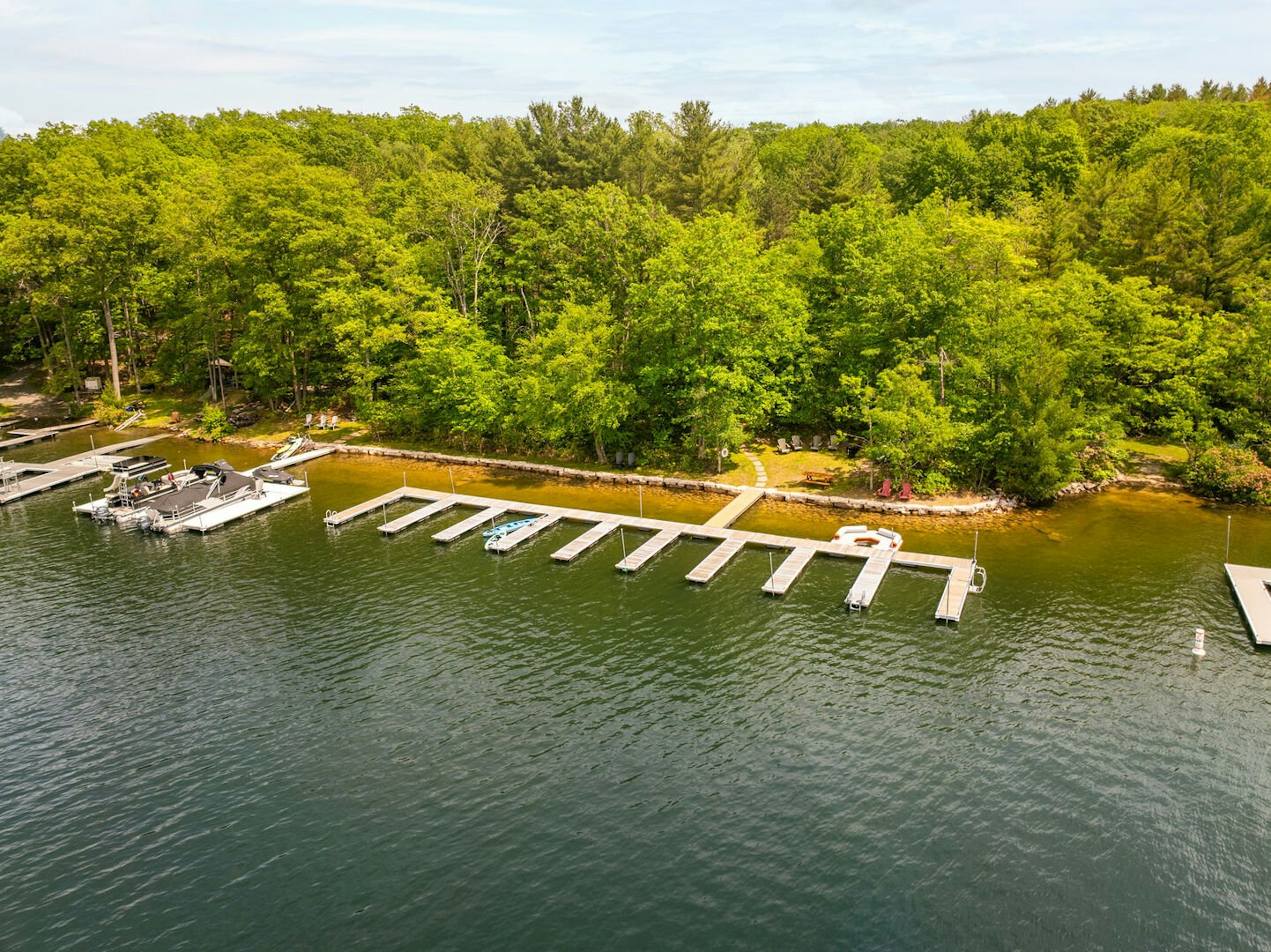 Community lake access
