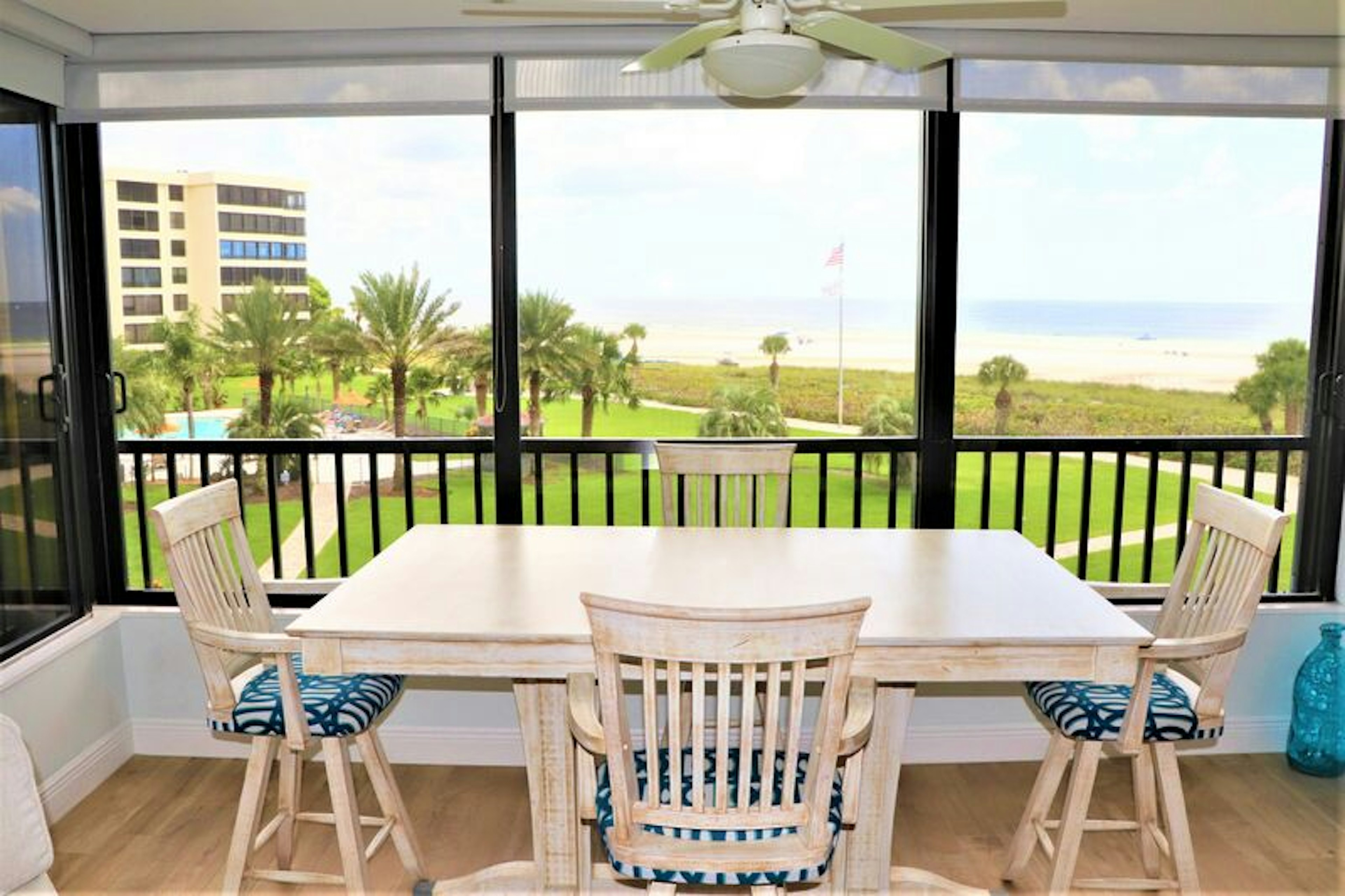 Indoor dining area for gatherings