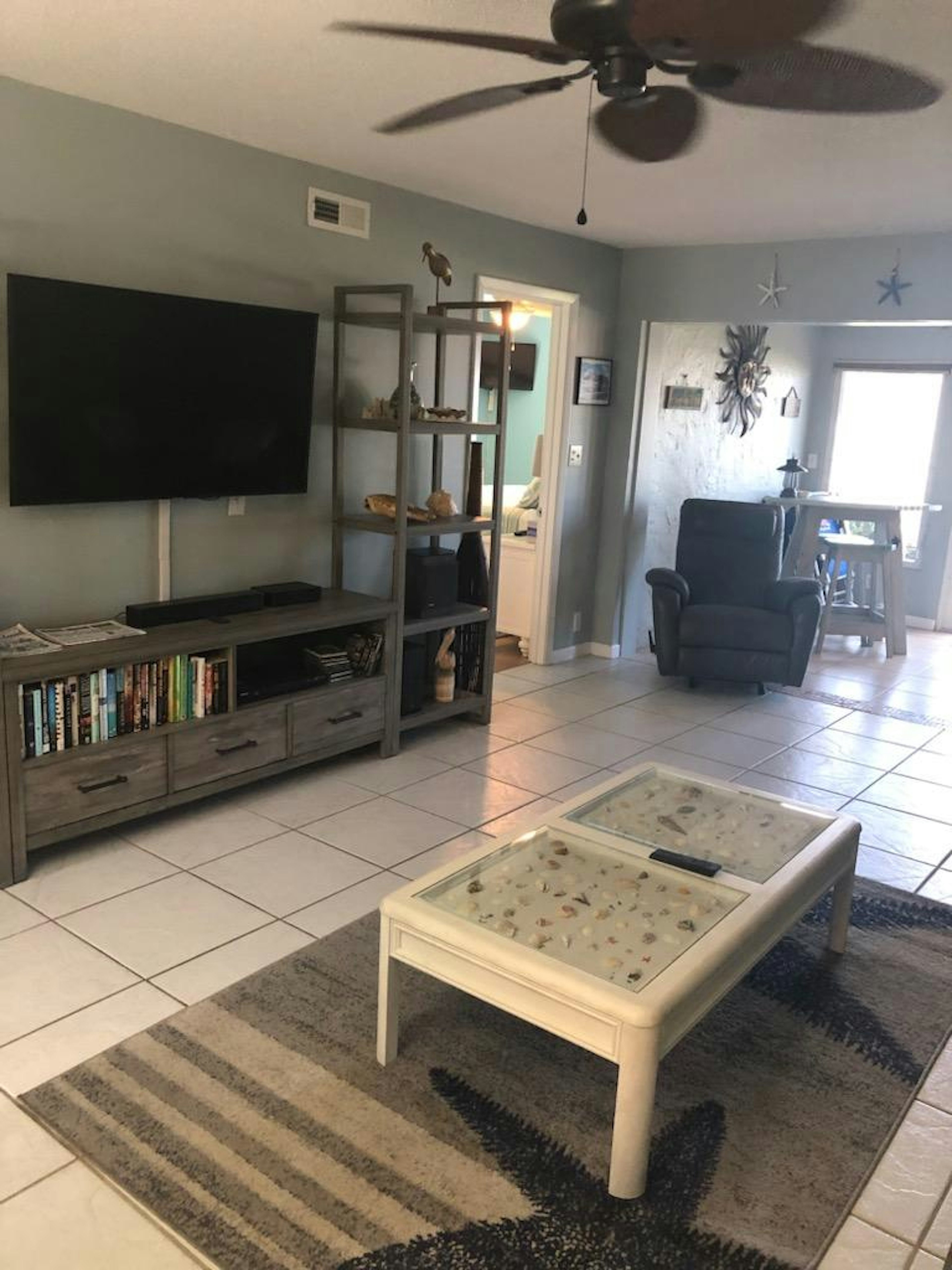 Living Area with TV
