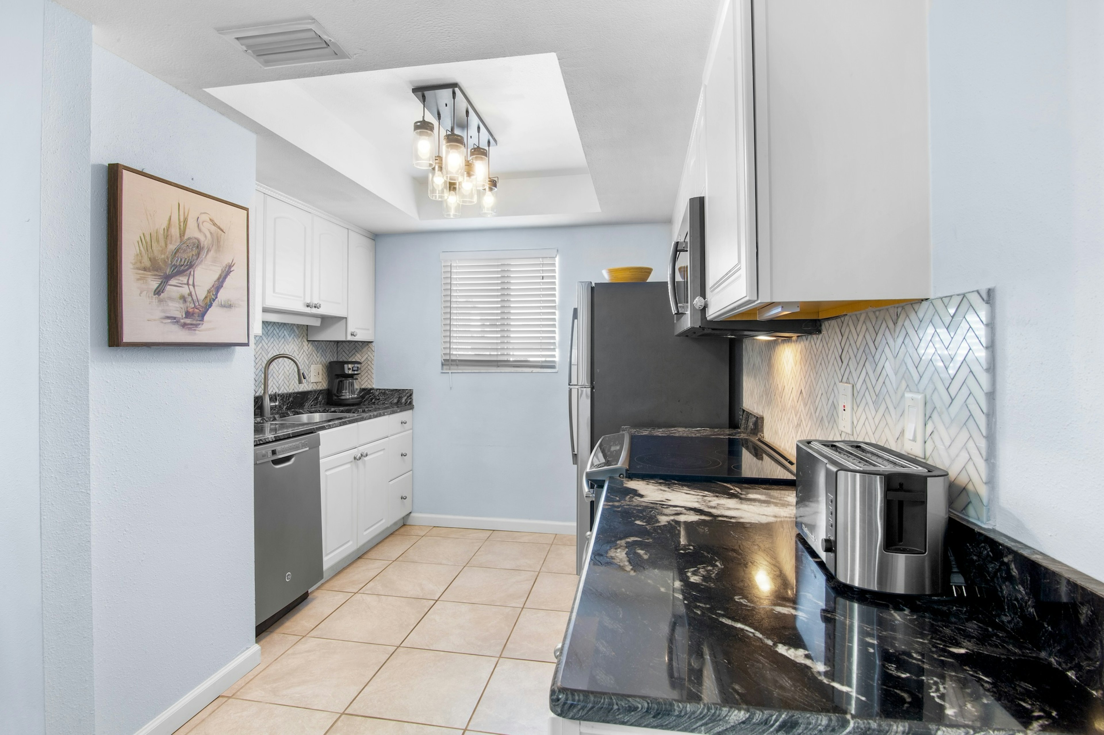 Fully equipped kitchen