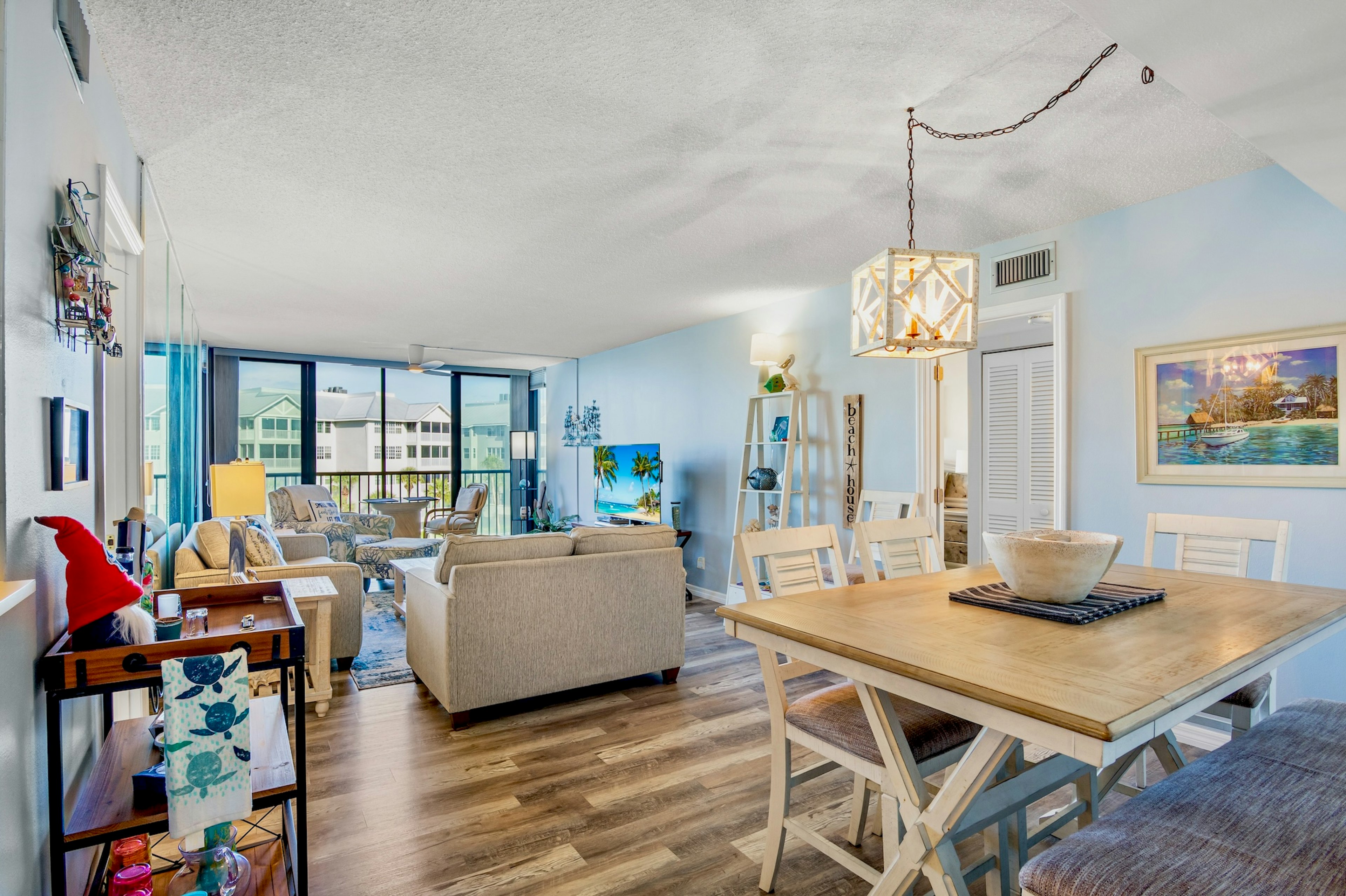 Open Concept Living and Dining Area