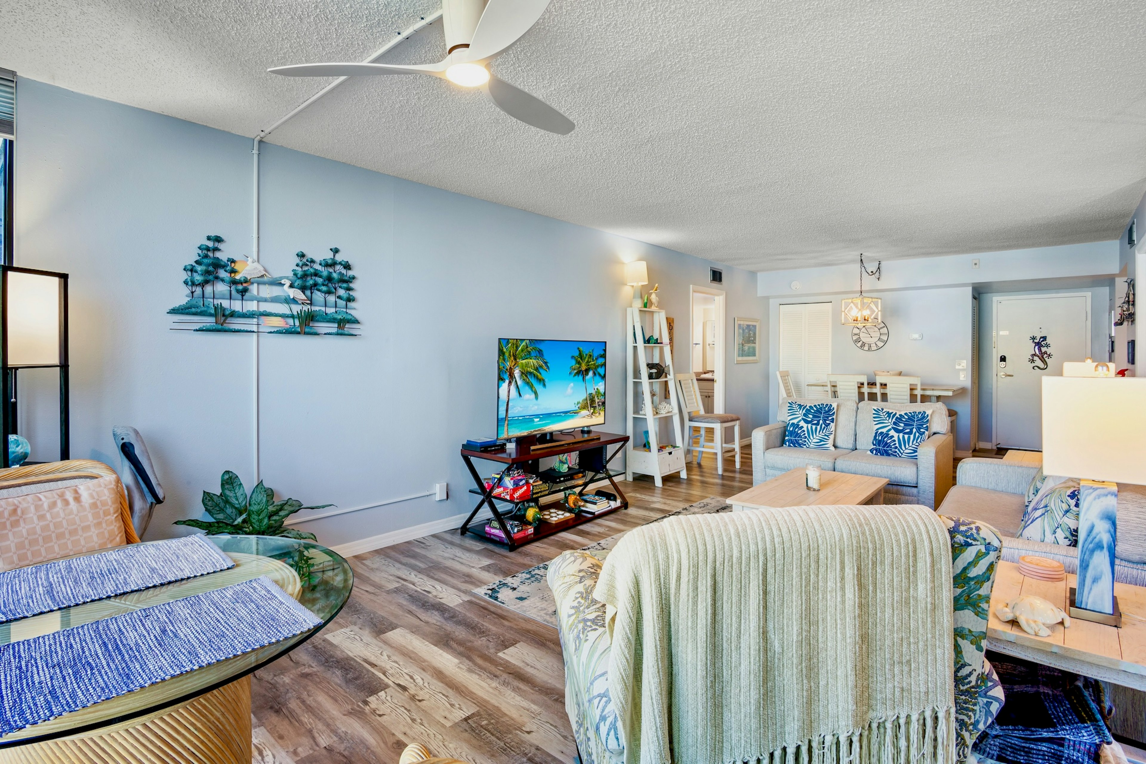 Living Area with TV