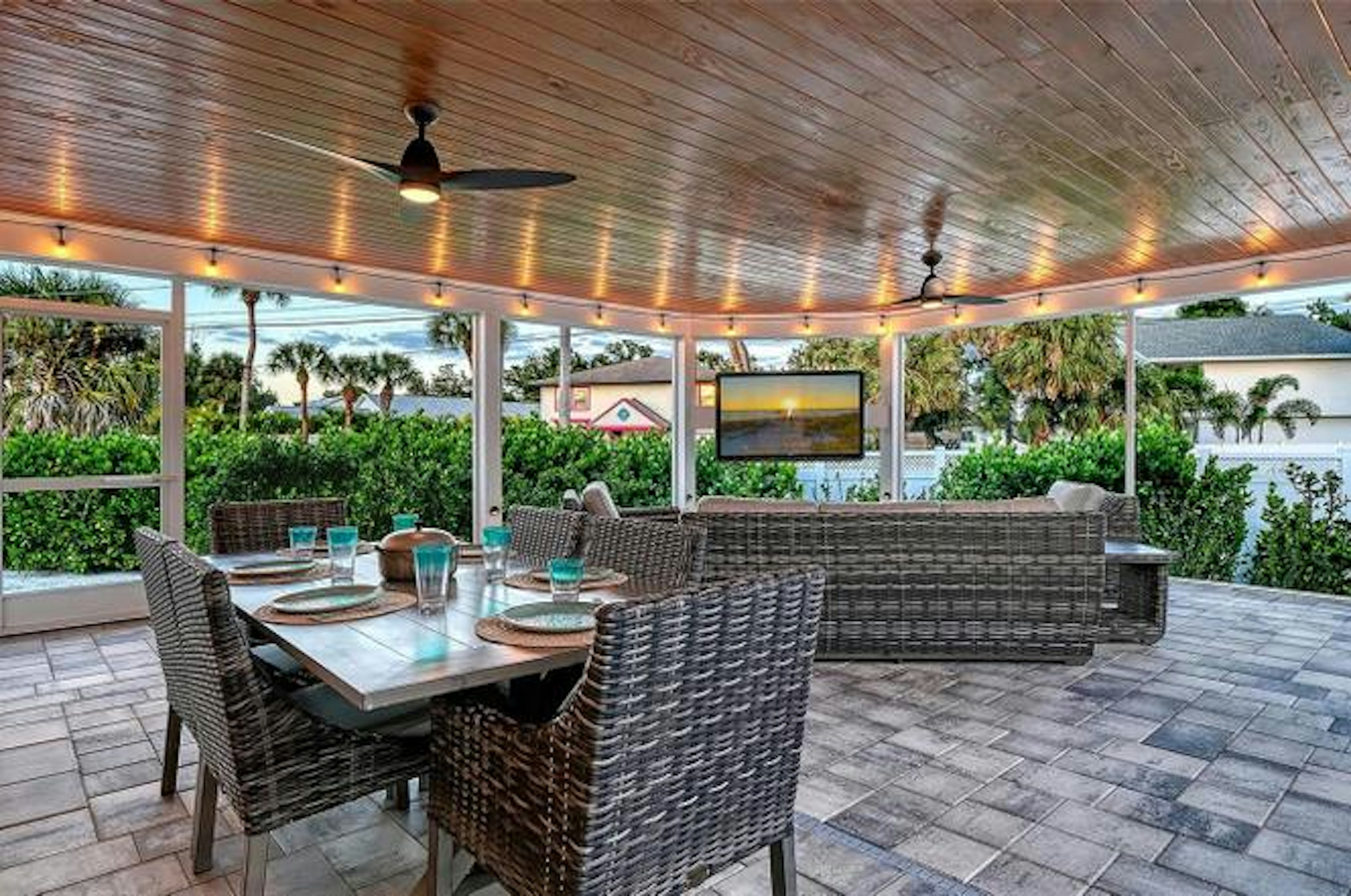 Outdoor Lounge Area
