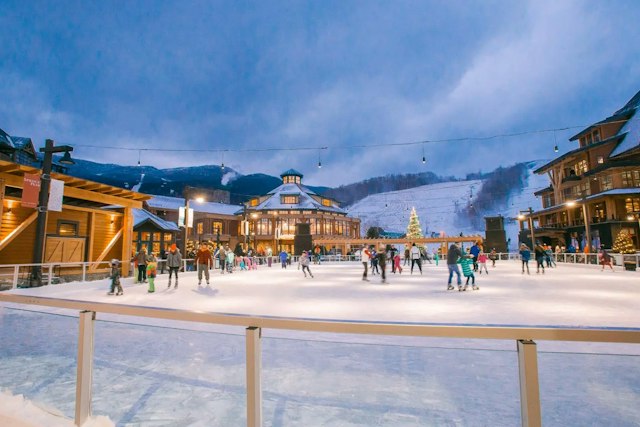 Ice Skating at Spruce Peak Village image 5