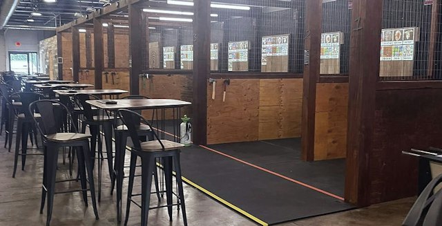 Timber Axe Throwing Lounge image 2