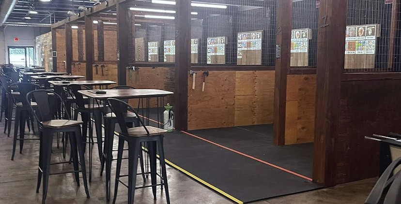 Timber Axe Throwing Lounge image 2