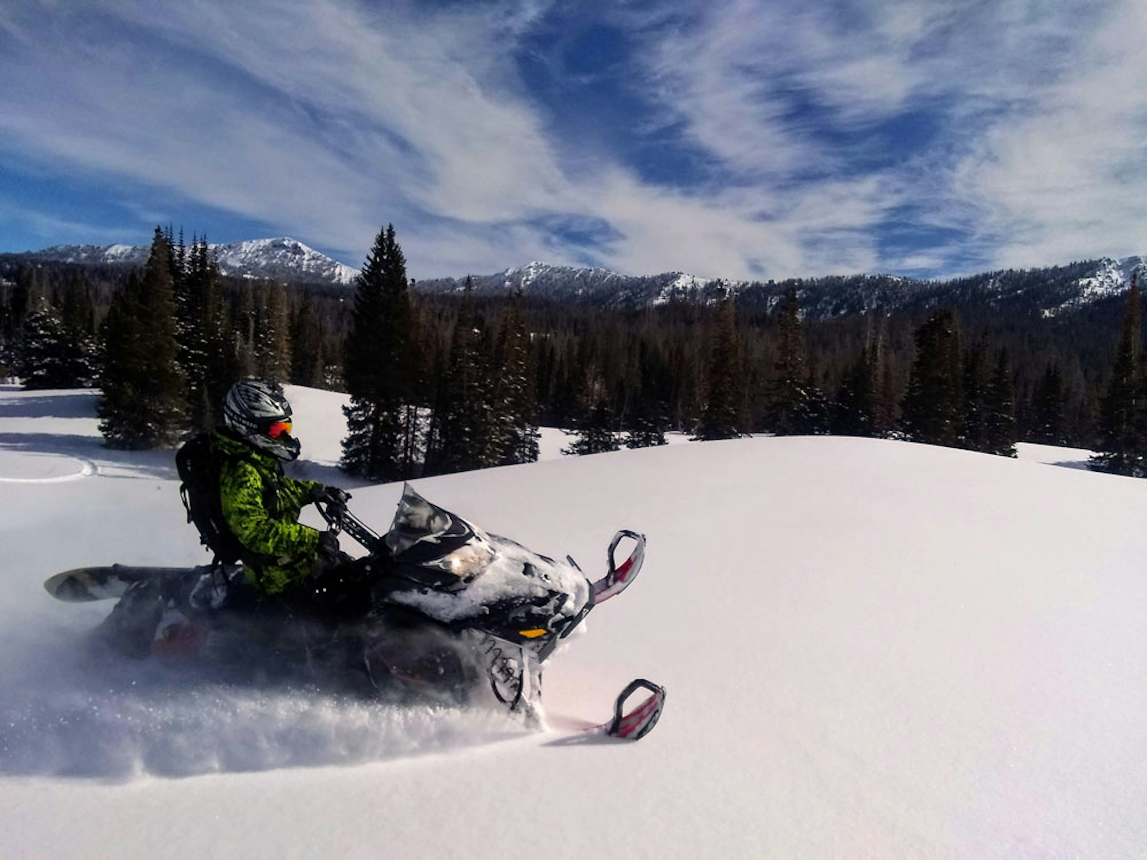 Backcountry Snowmobiling, photo