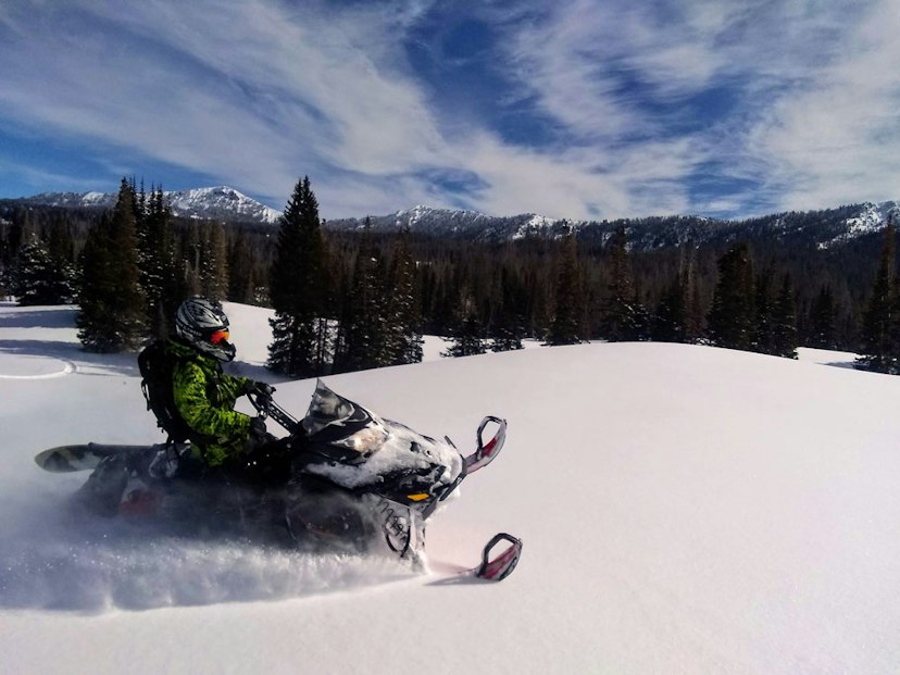Backcountry Snowmobiling image 1