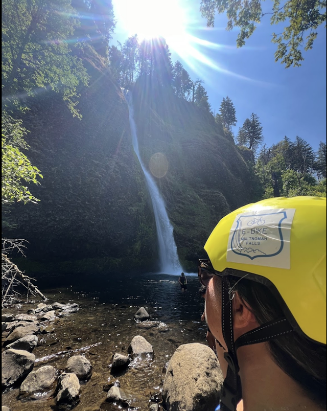 E-Bike Multnomah Falls image 16