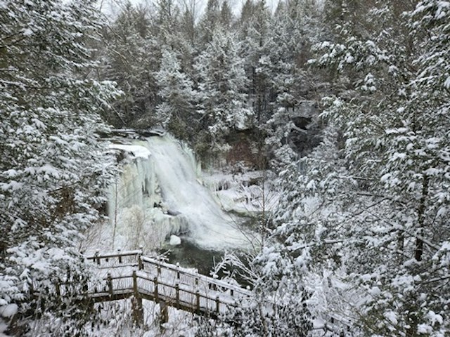 Hiking in Swallow Falls State Park image 8