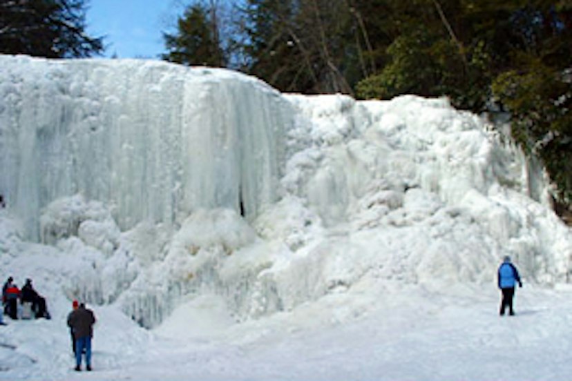 Hiking in Swallow Falls State Park image 3