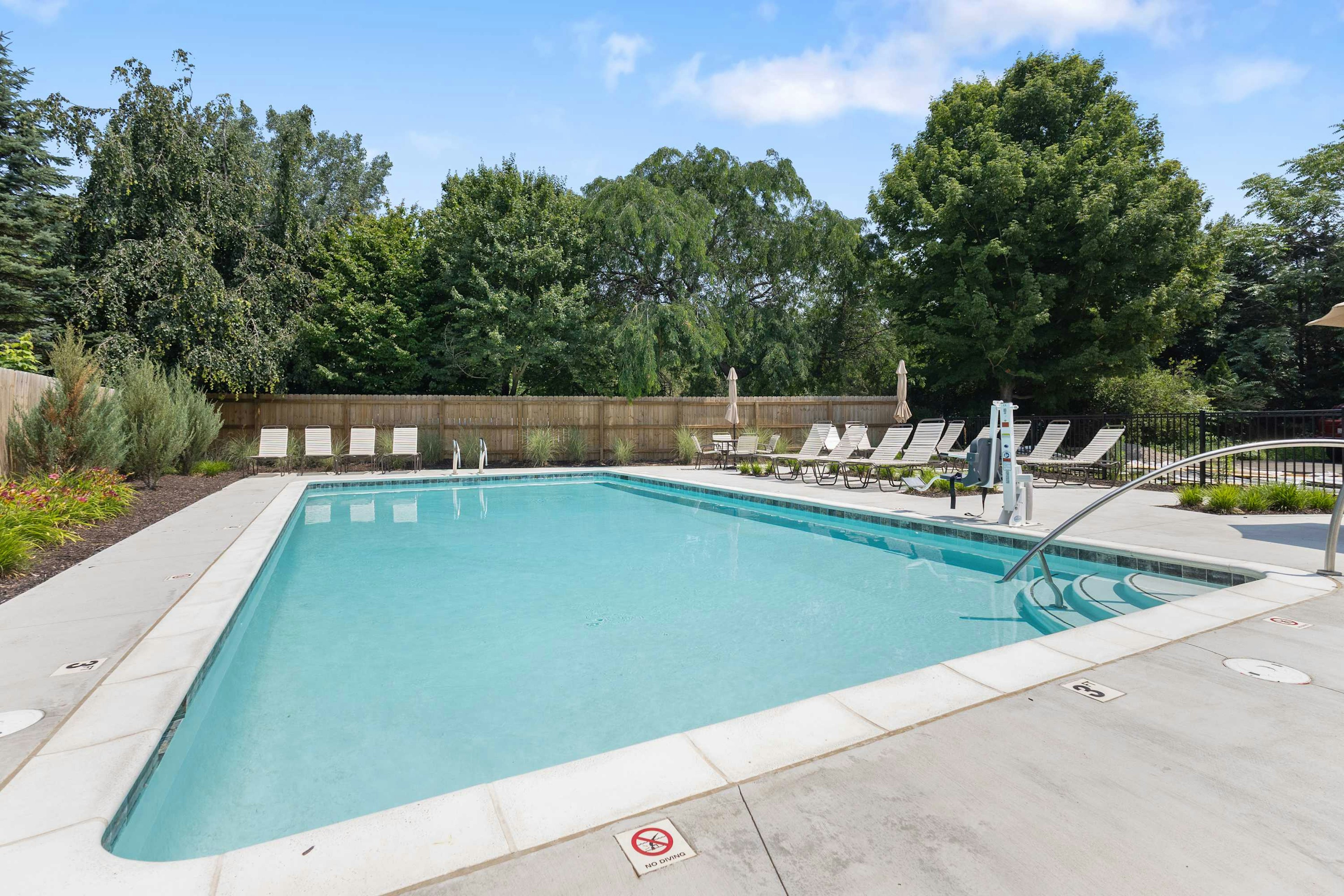 Guests have access to the Union Green Condominium Association Community Pool.