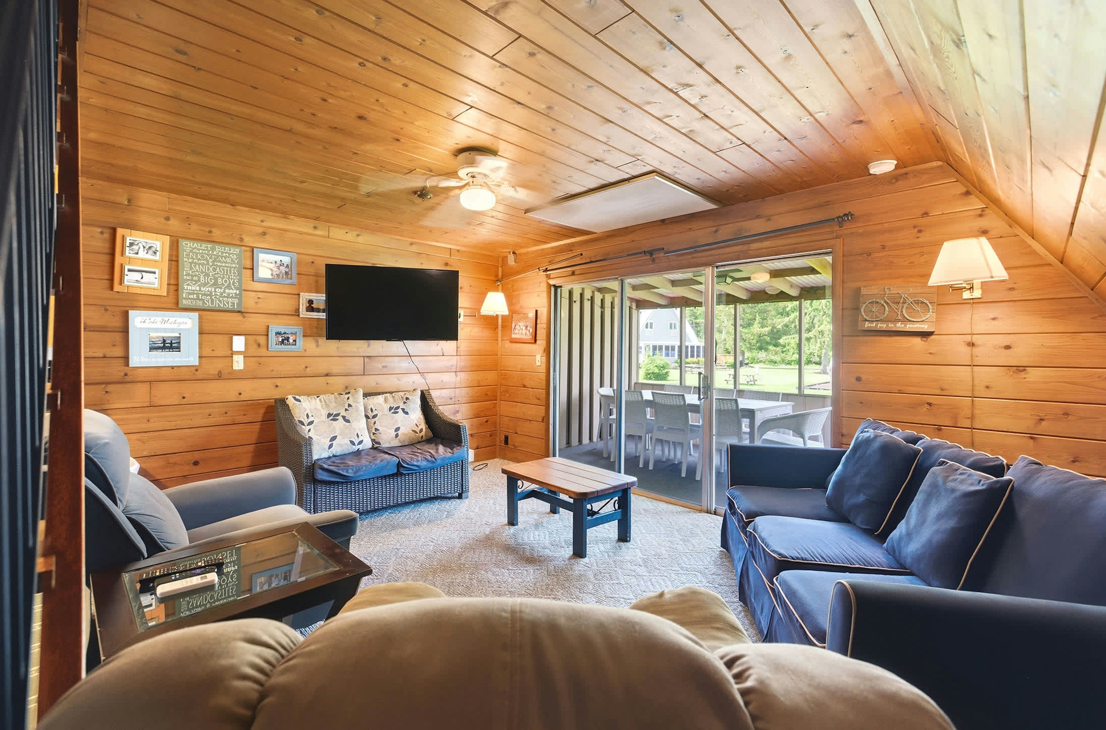 Chalet #80 is your Lake Michigan retreat for family vacations that feel relaxed and fun.