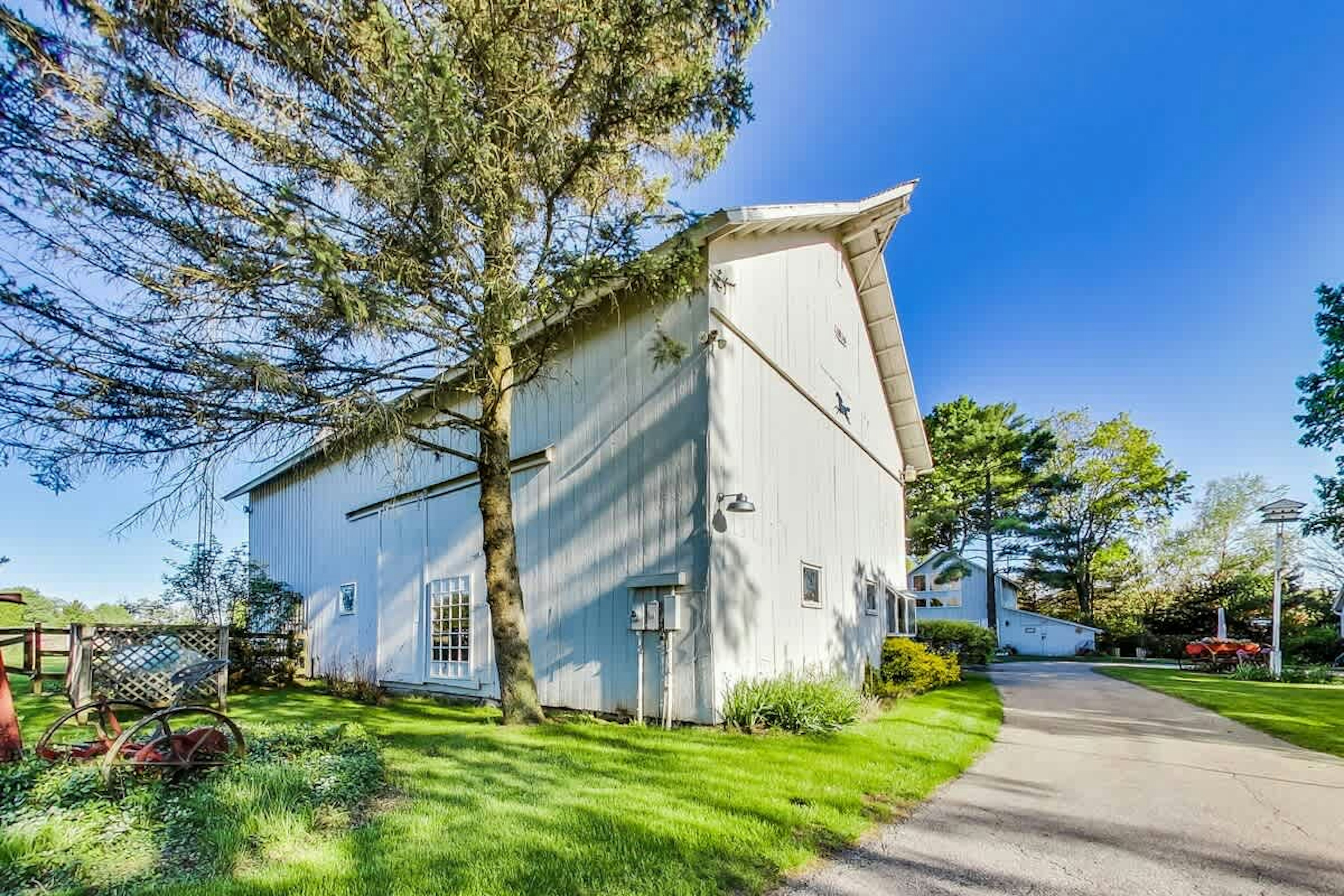 Heritage barn at Berrywood Farm in the heart of southwest Michigan.