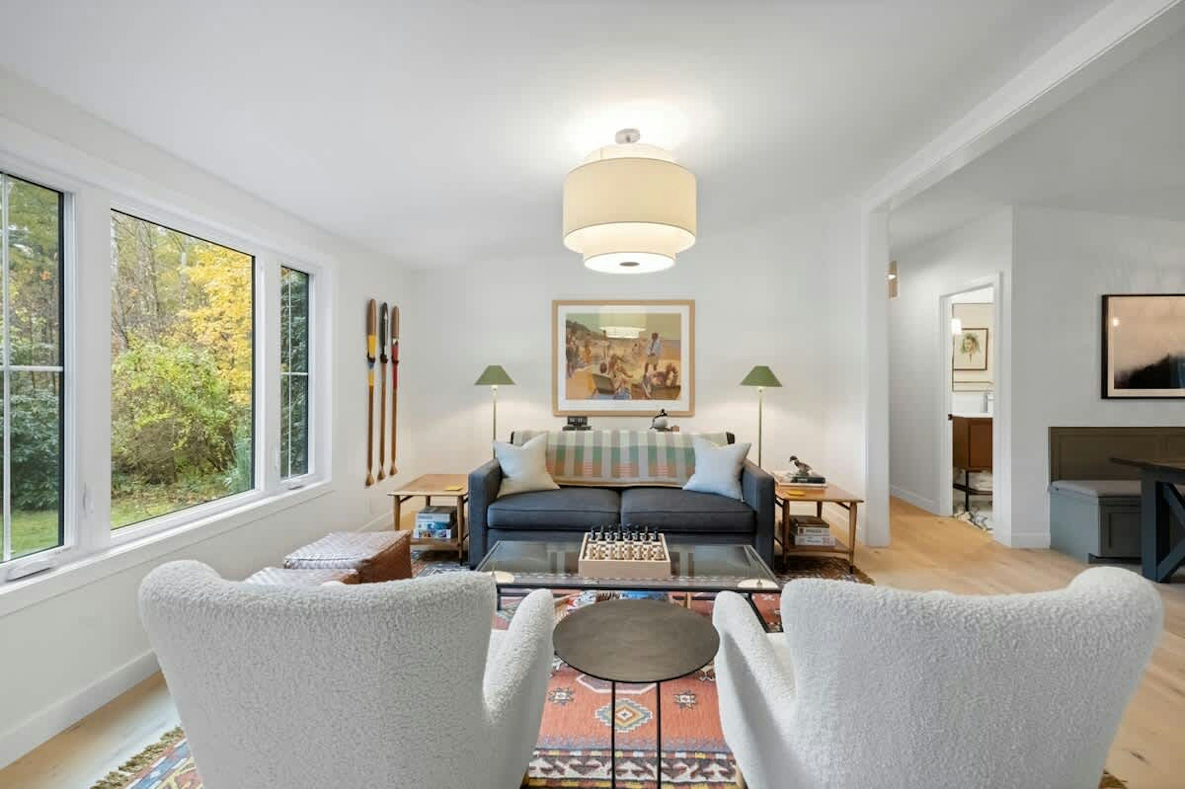A polished living space designed for time spent together.
