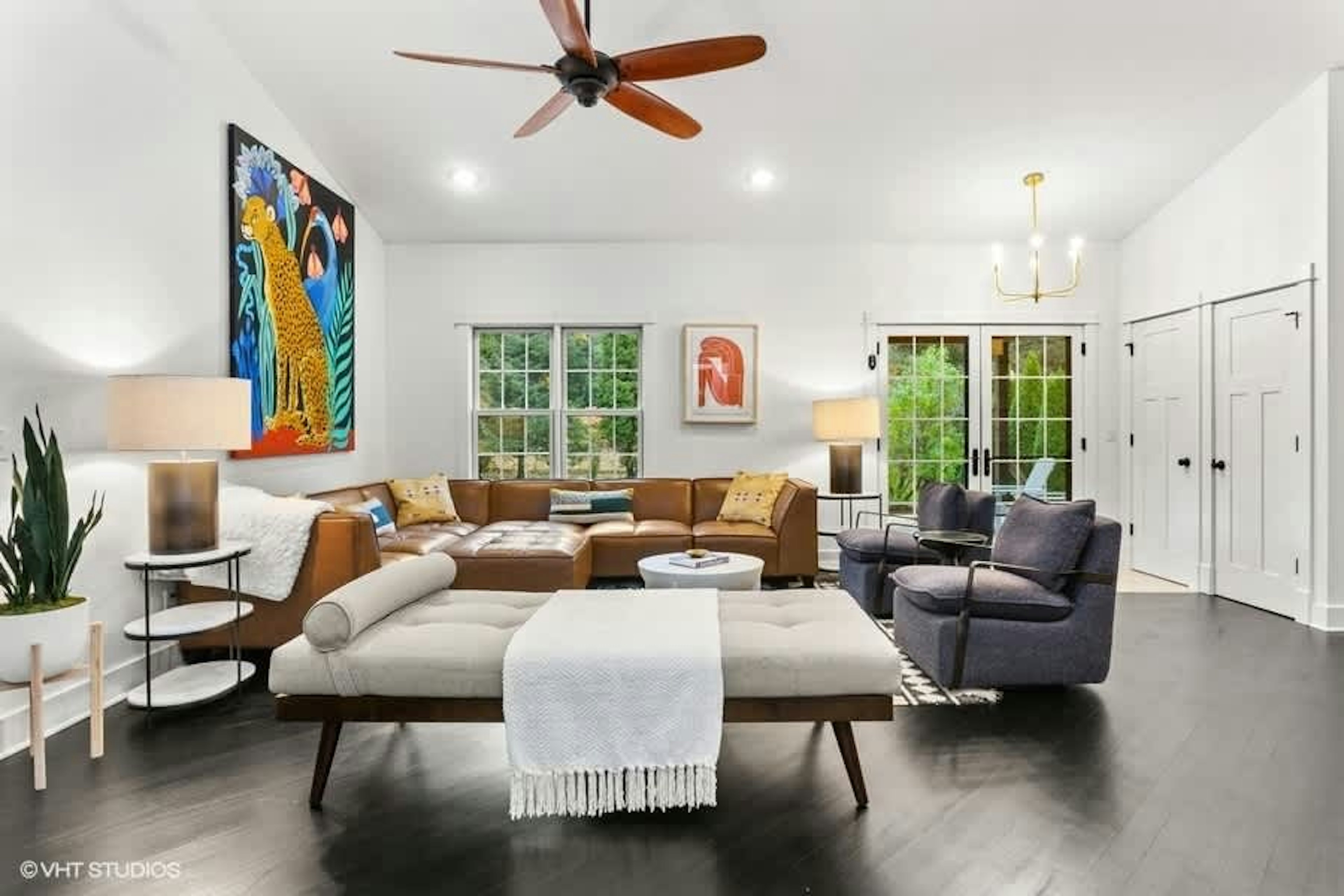 The Dakota's fresh and spacious living areas are ideal for entertaining.
