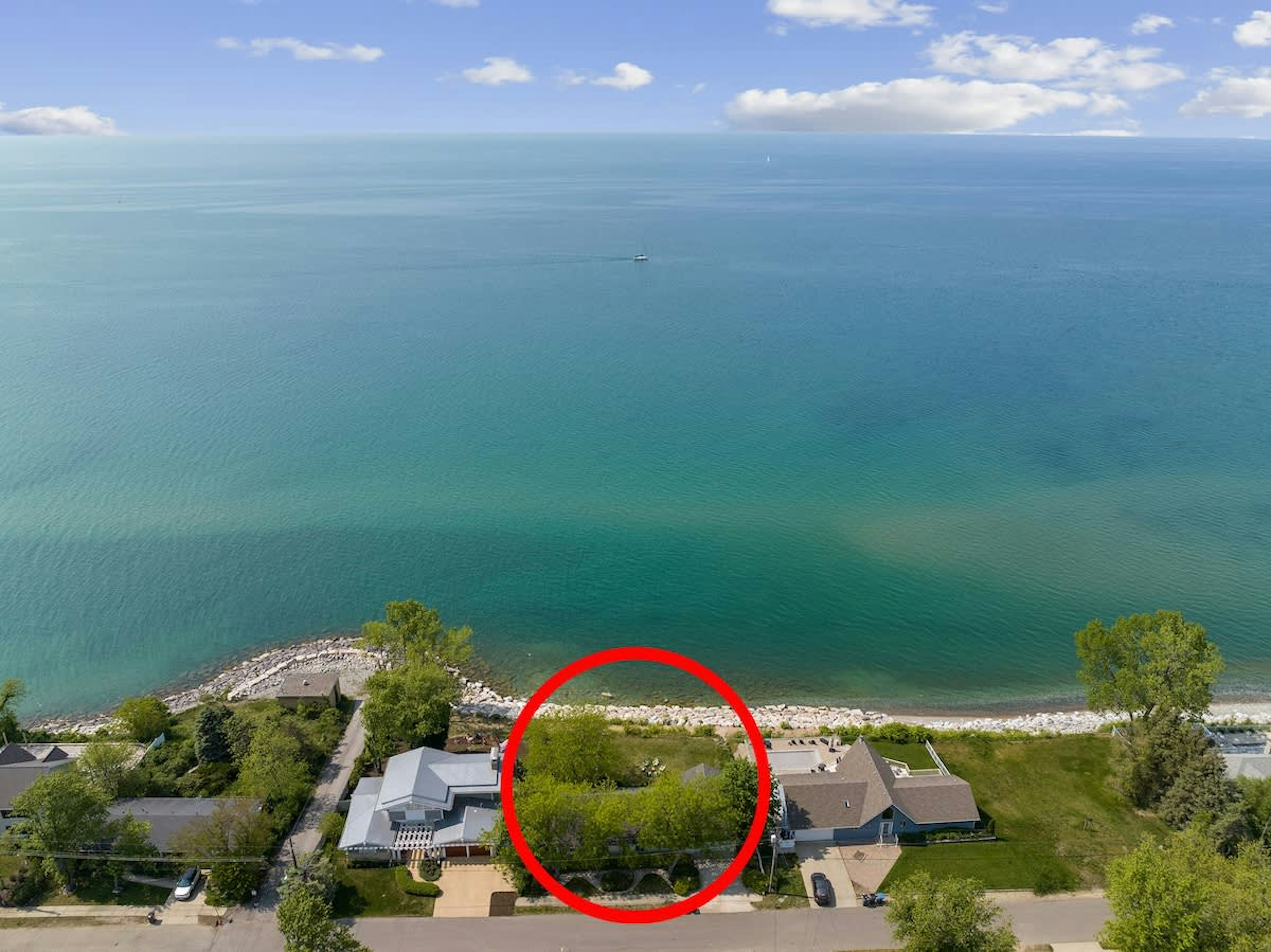 Lake Michigan Getaway is a charming home with breathtaking lake views.