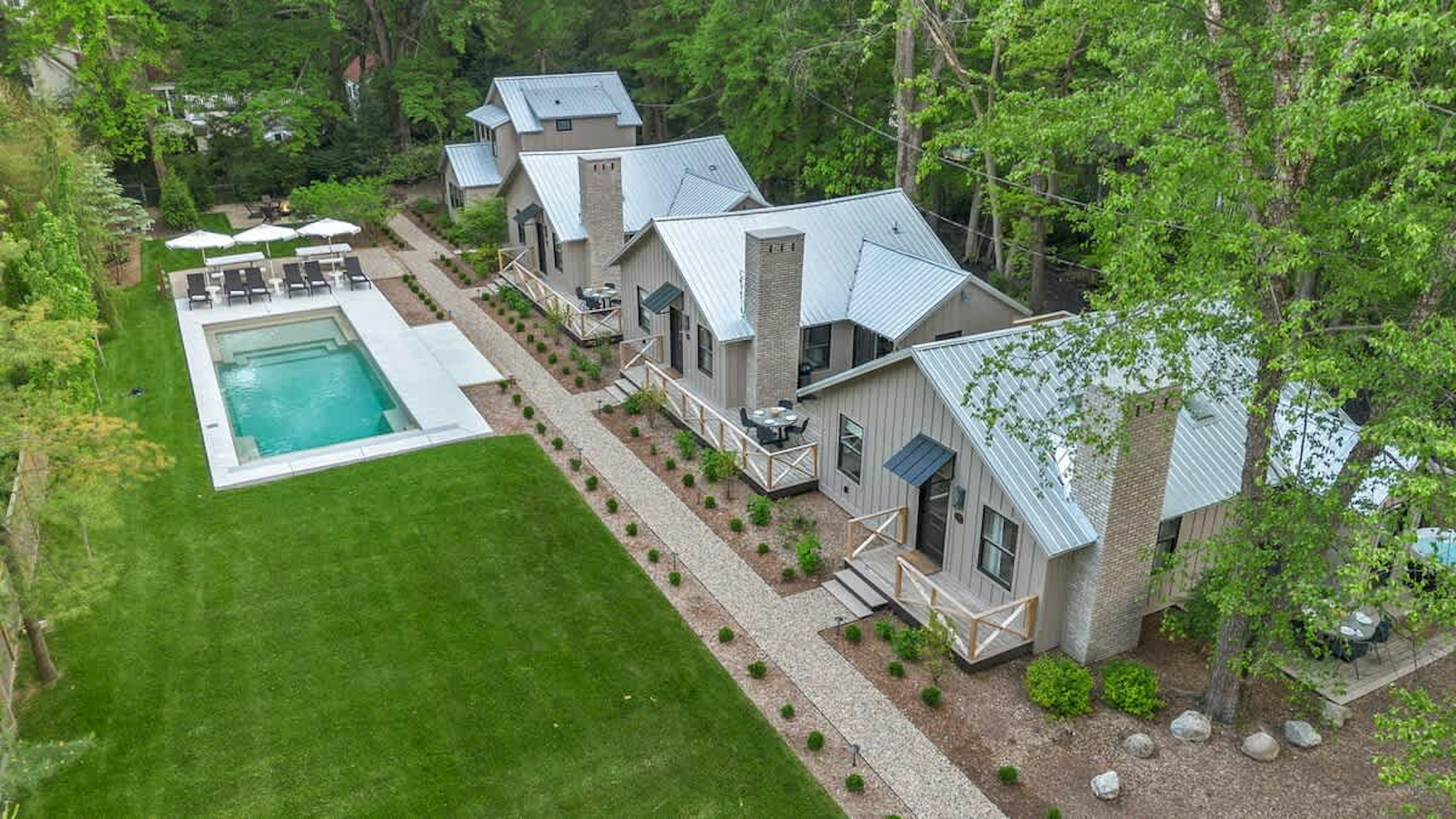 A bird's eye view of my little piece of heaven.