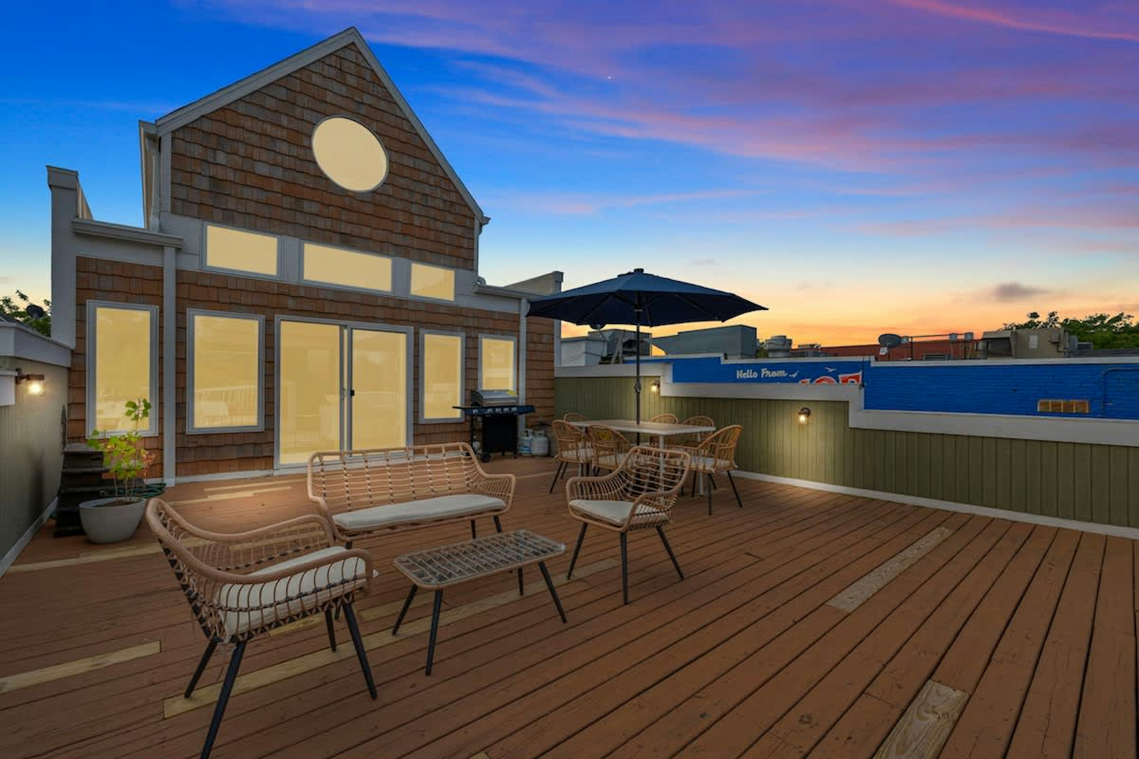 Ready for BBQs, sunsets, and starry nights. This deck is perfect for soaking up the sun and enjoying city views.