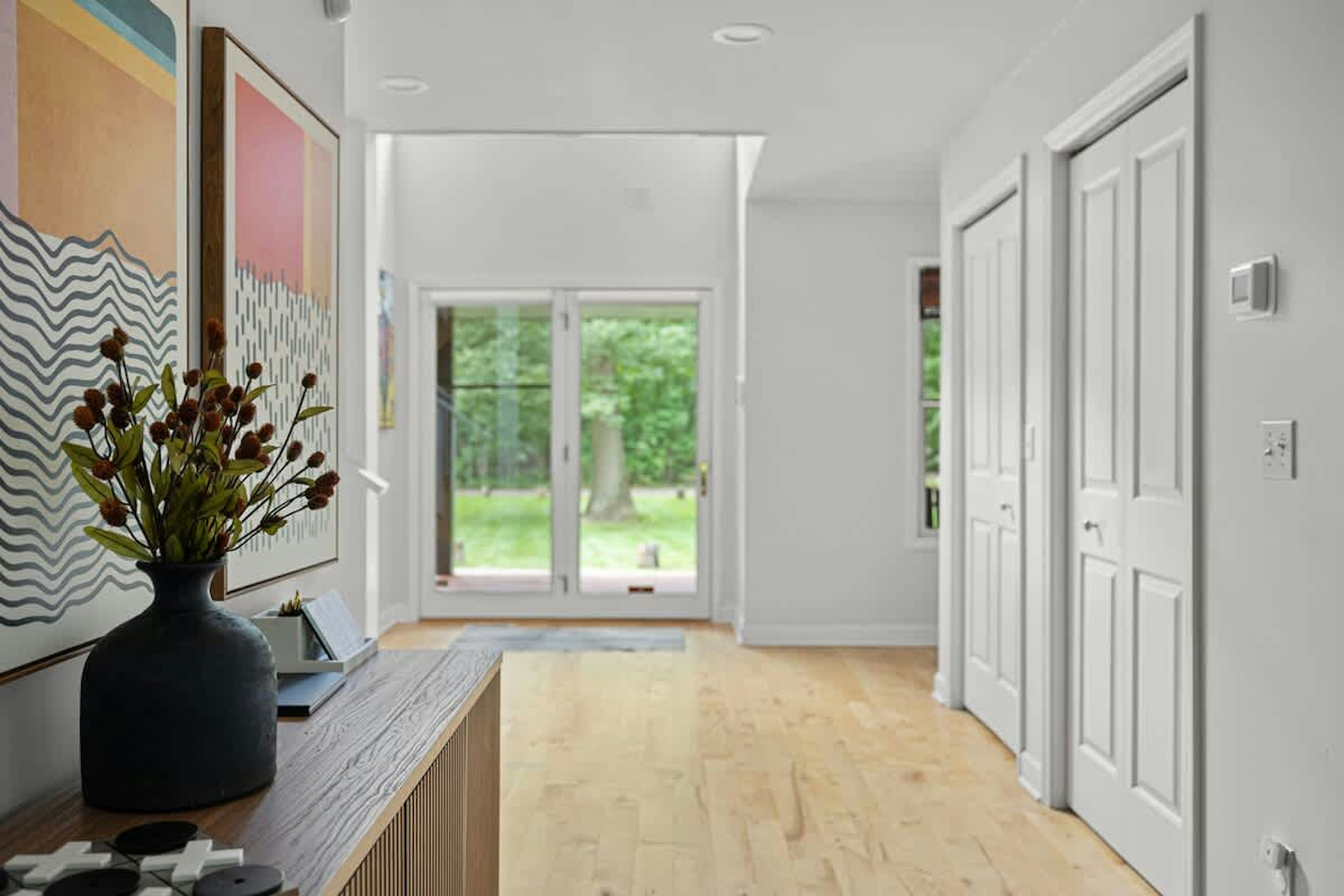 Welcome home! Where modern art meets natural heart