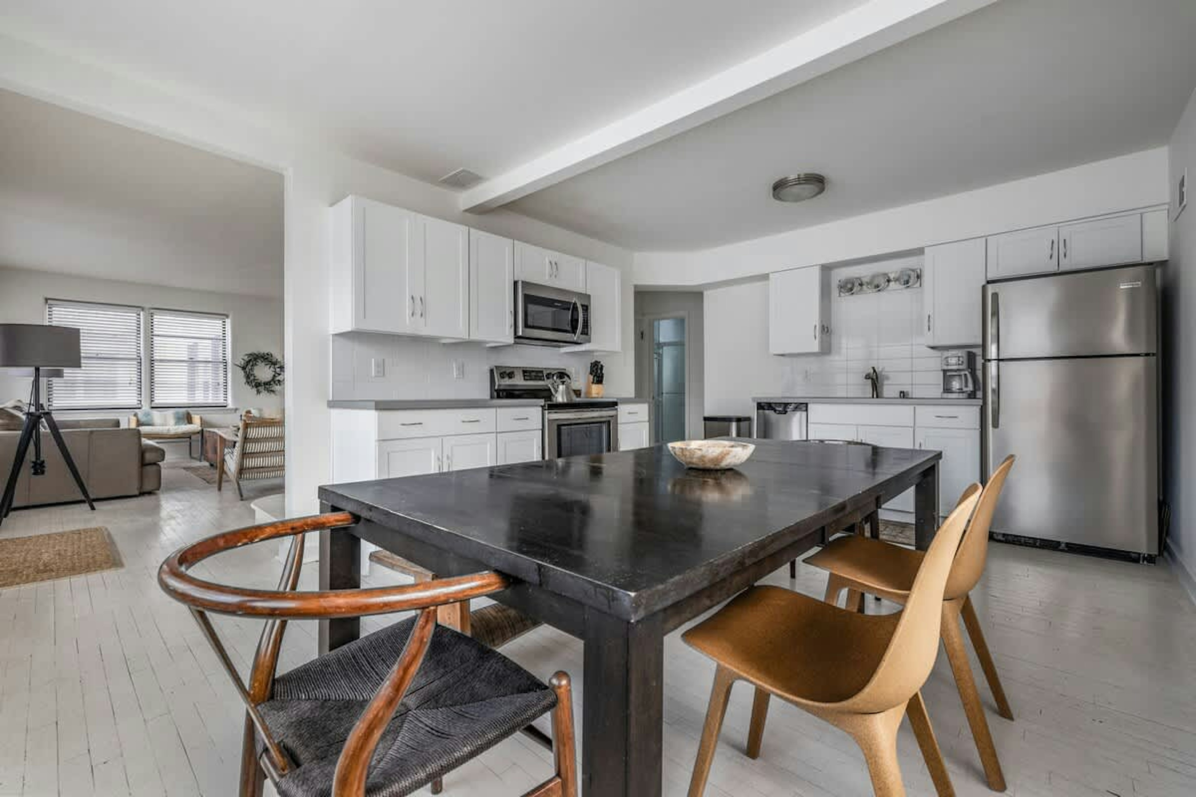 This isn’t just a table; it’s the official headquarters for family feasts and late-night snacks.