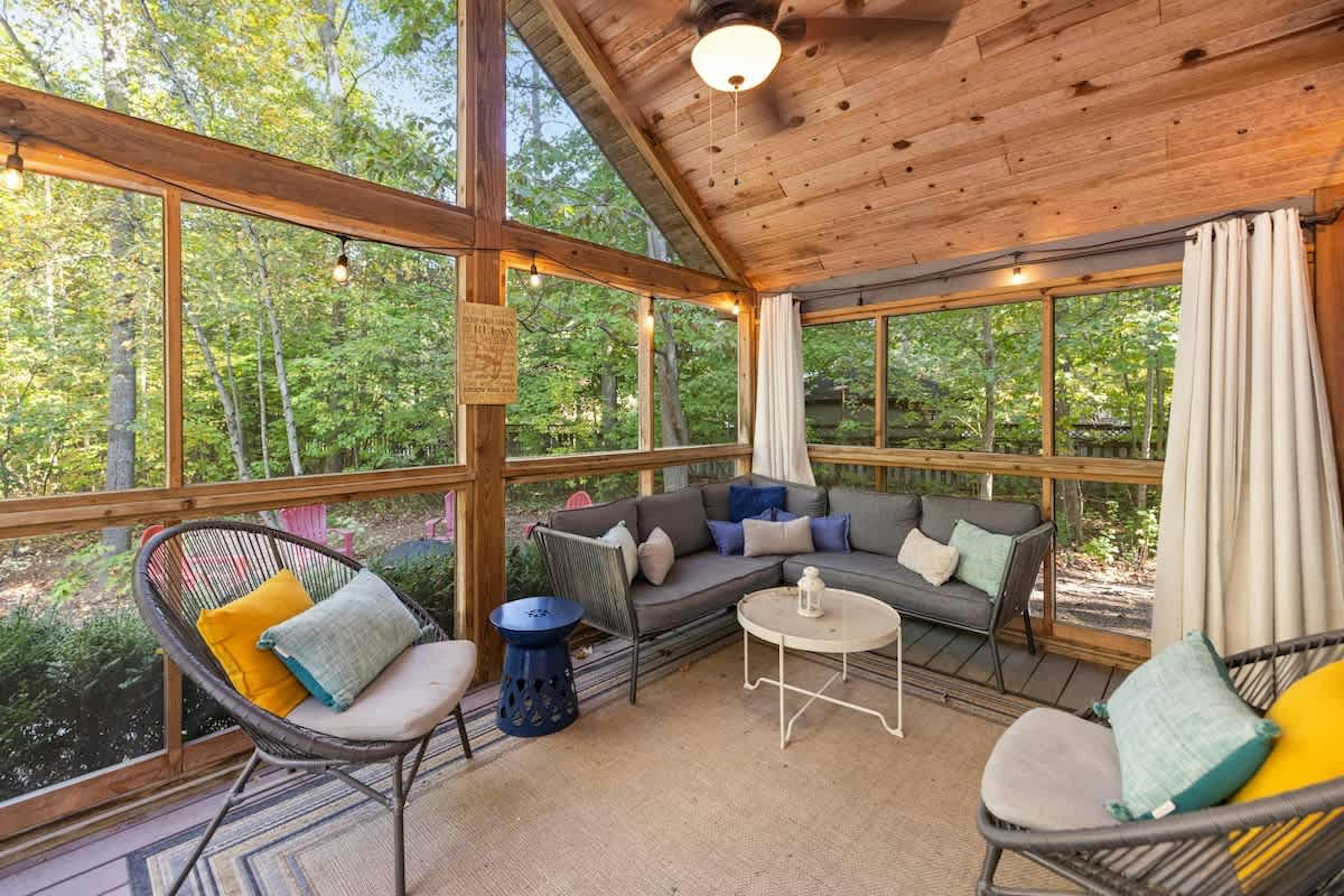 Kick back, relax, and let the outdoors do the talking!