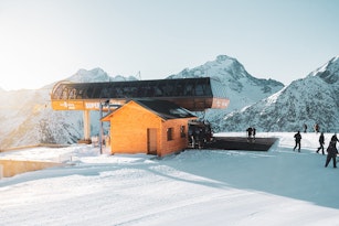 Voetgangers toegang tot de sectoren Diable, Vallée Blanche of Les Cêtes in Les 2 Alpes