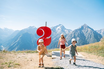 1-daagse ontdekkingspas voor gezinnen te voet in Les 2 Alpes
