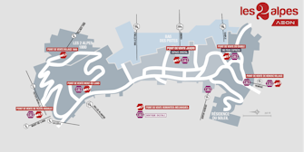 Winter sales points for the lifts of Les 2 Alpes for purchasing and reloading ski passes